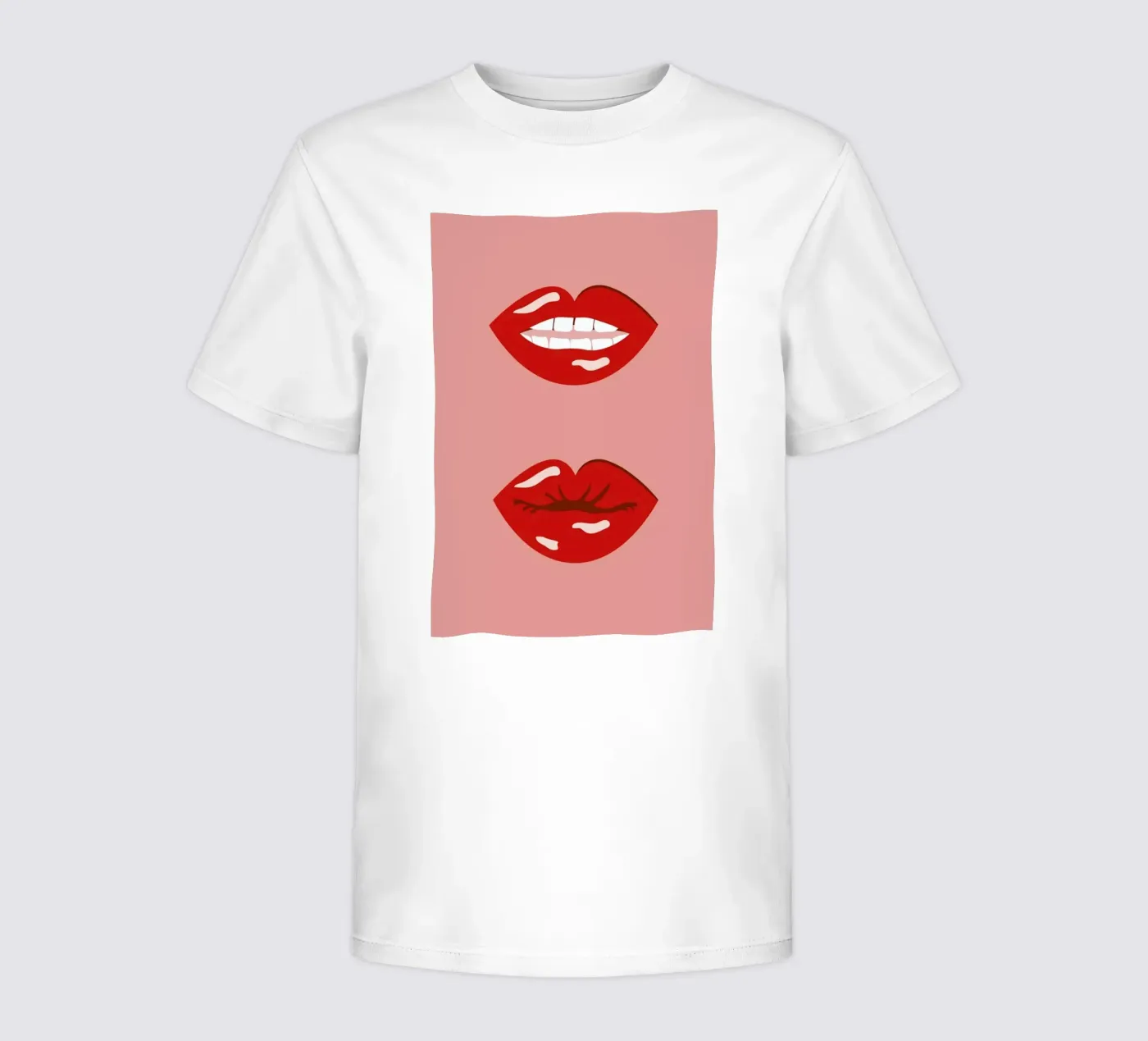 Lips t-shirt bambini da daylight design studio
