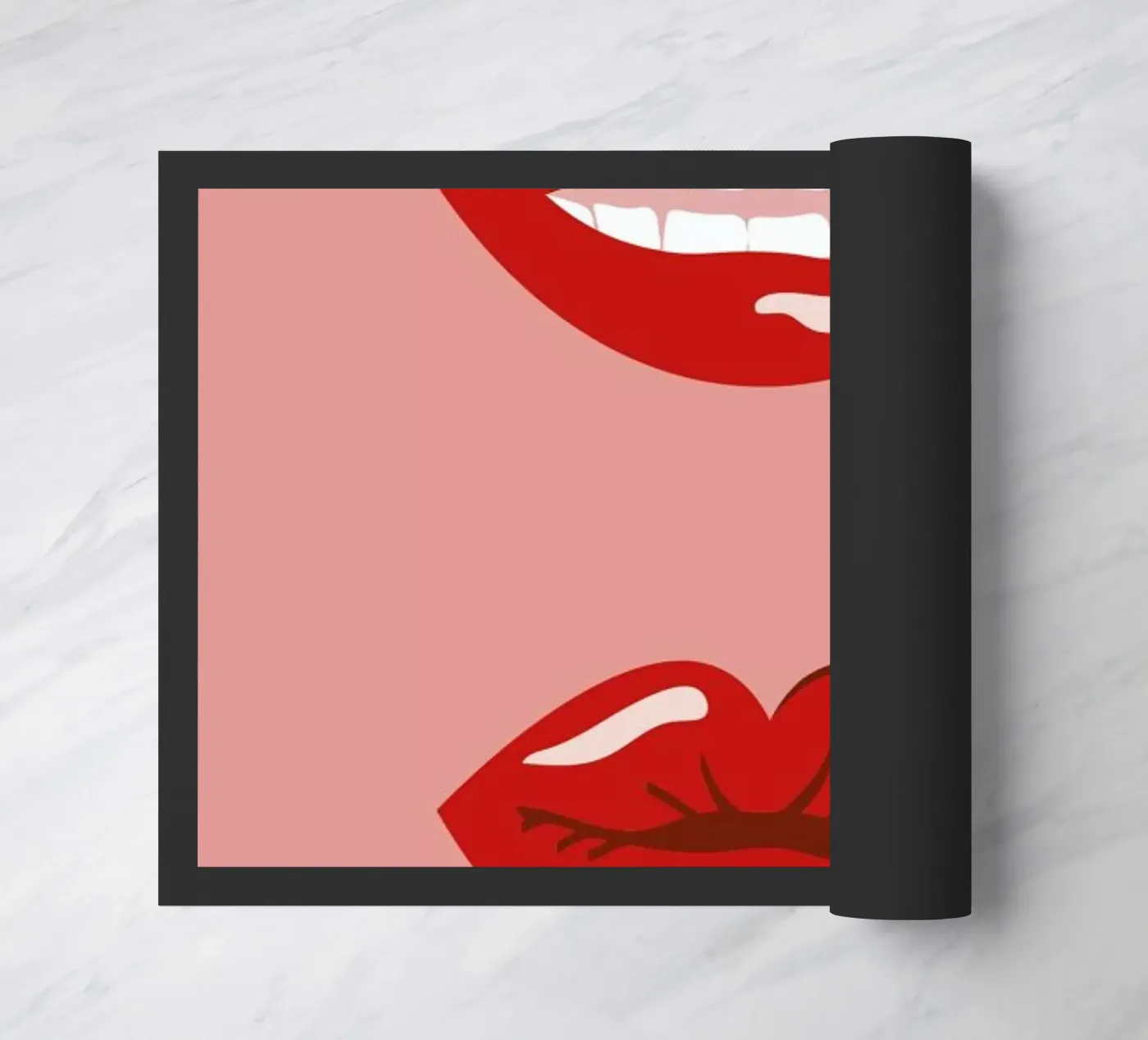 Lips deurmat van daylight design studio