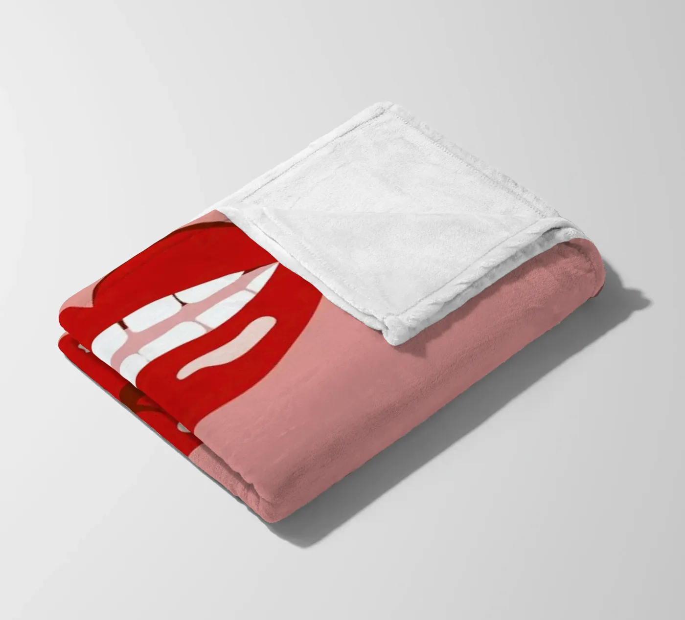 Lips Fleecedecke von daylight design studio