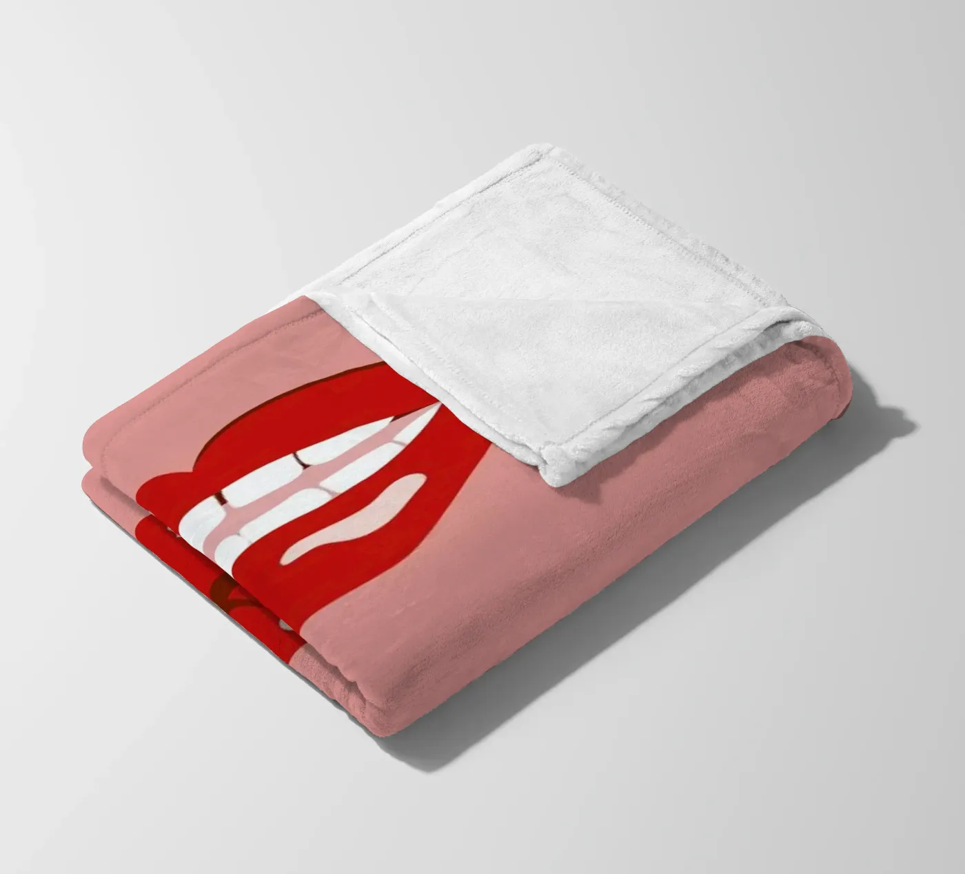 Lips Fleecedecke von daylight design studio