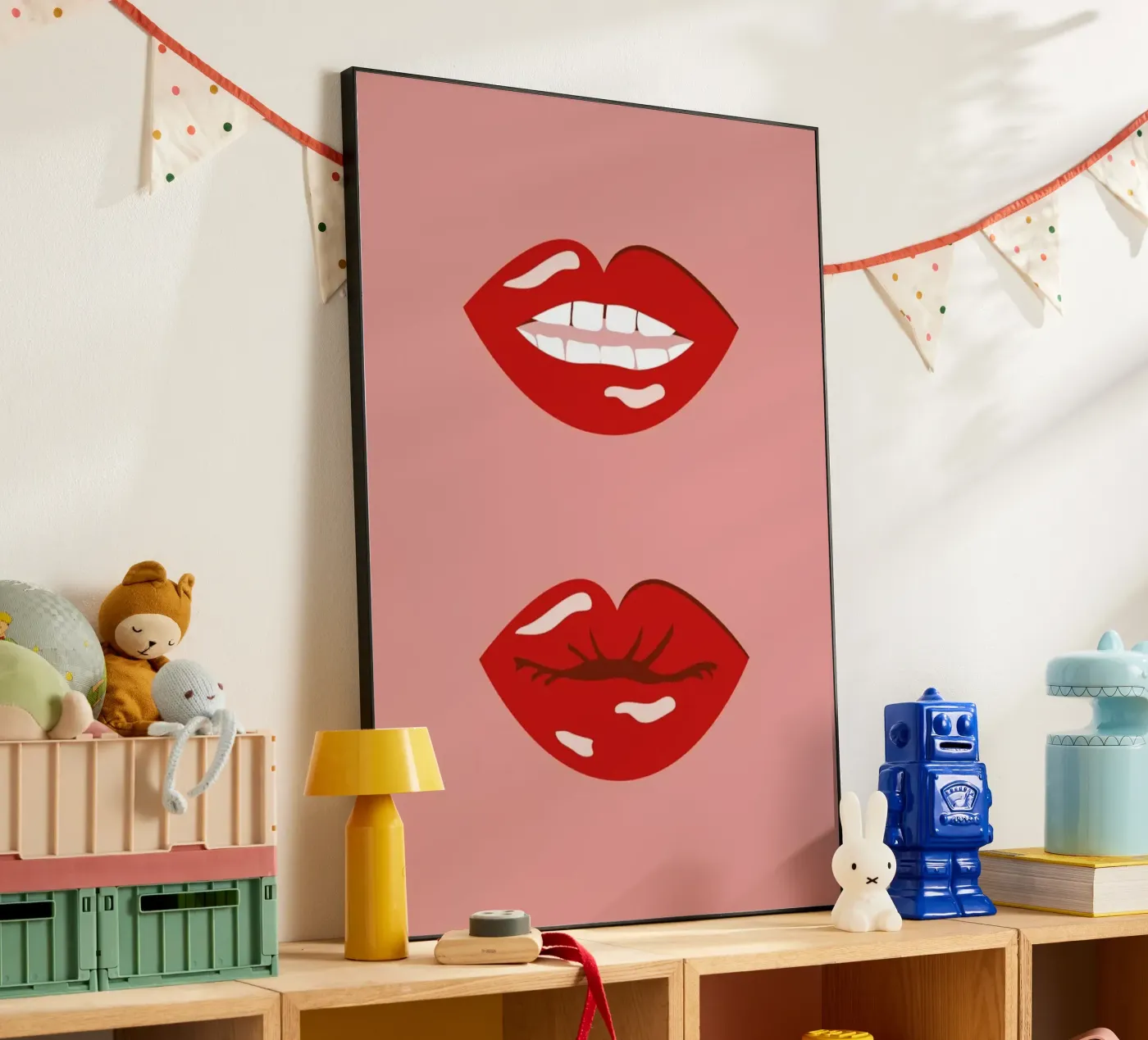 Lips forex plate by daylight design studio