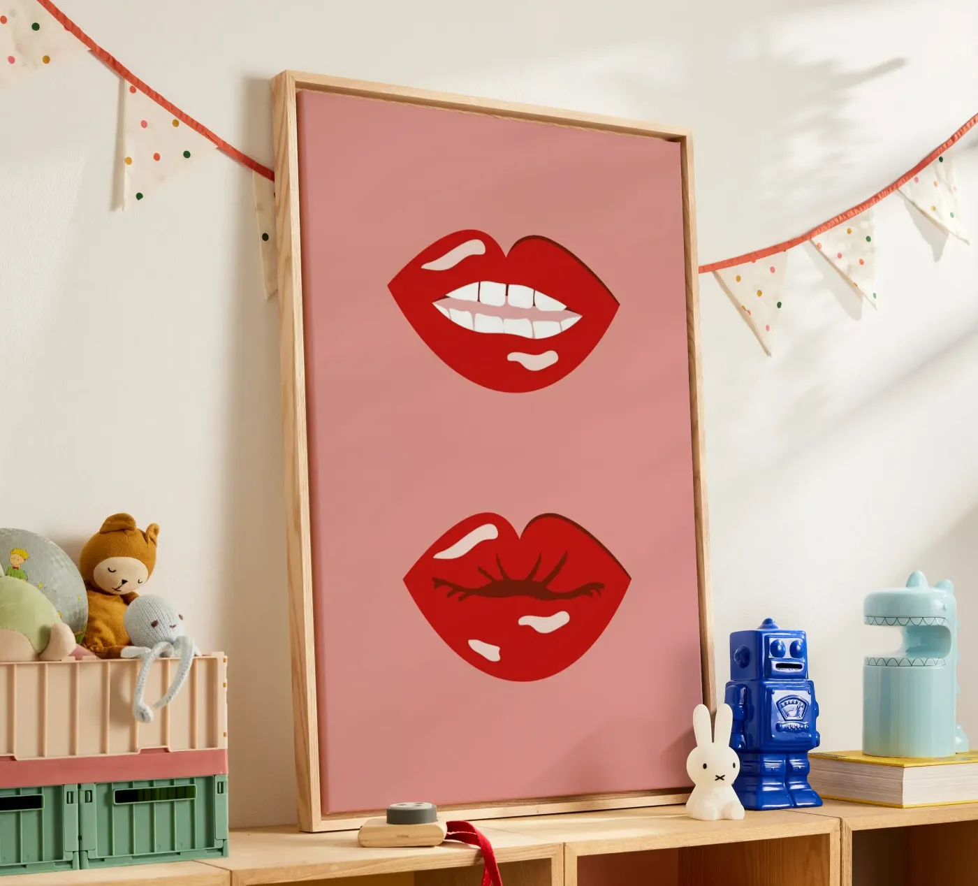 Lips tela da daylight design studio