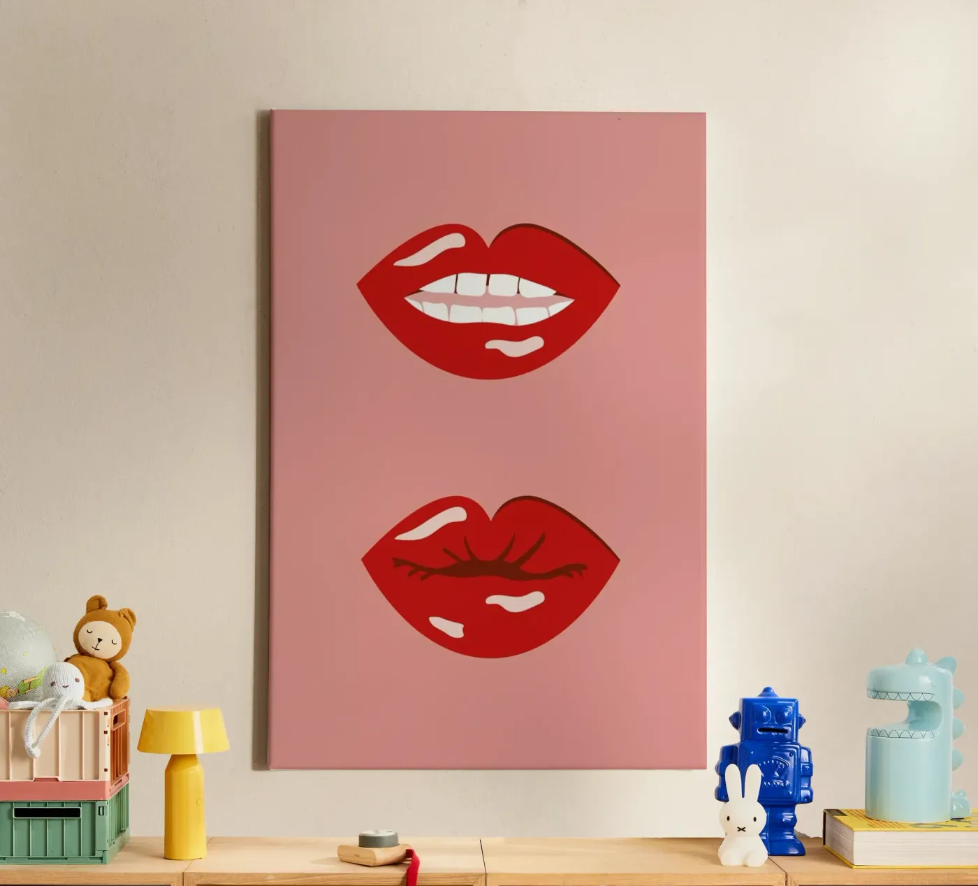 Lips tela da daylight design studio