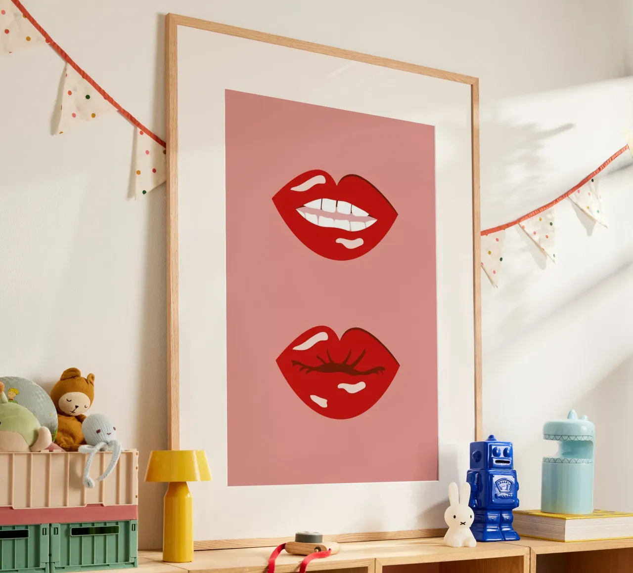 Lips poster da daylight design studio