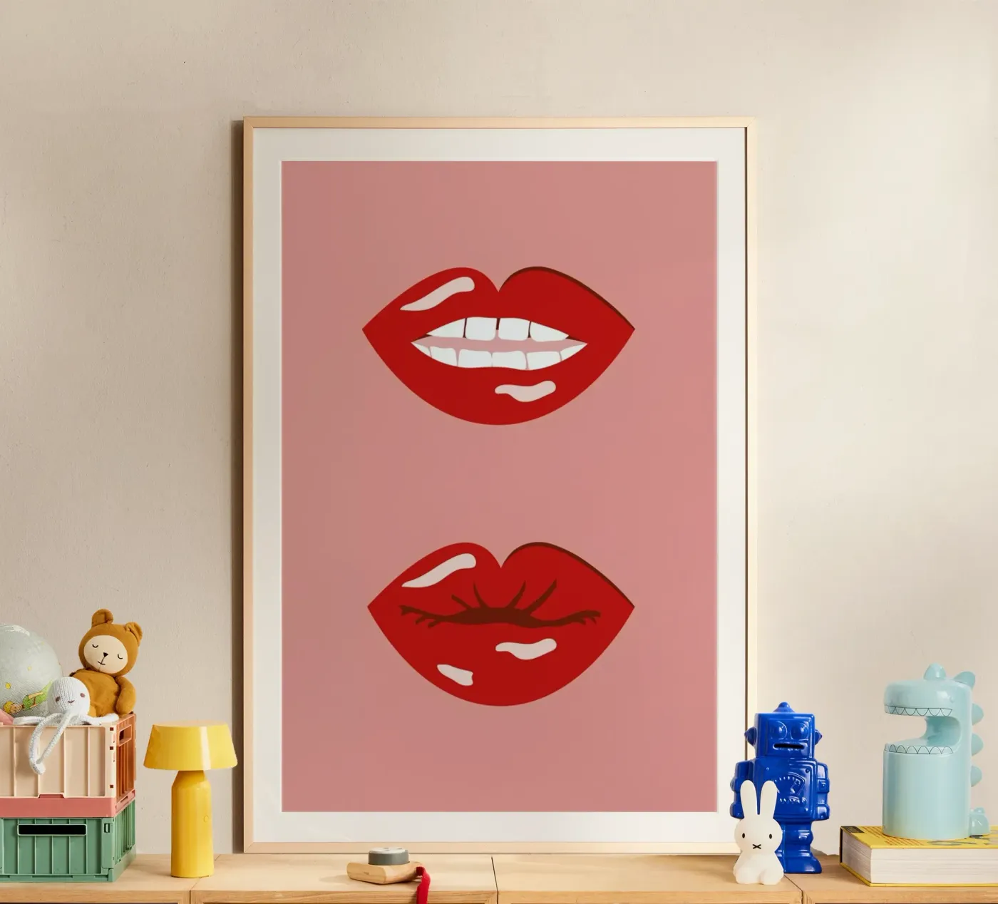 Lips Poster von daylight design studio