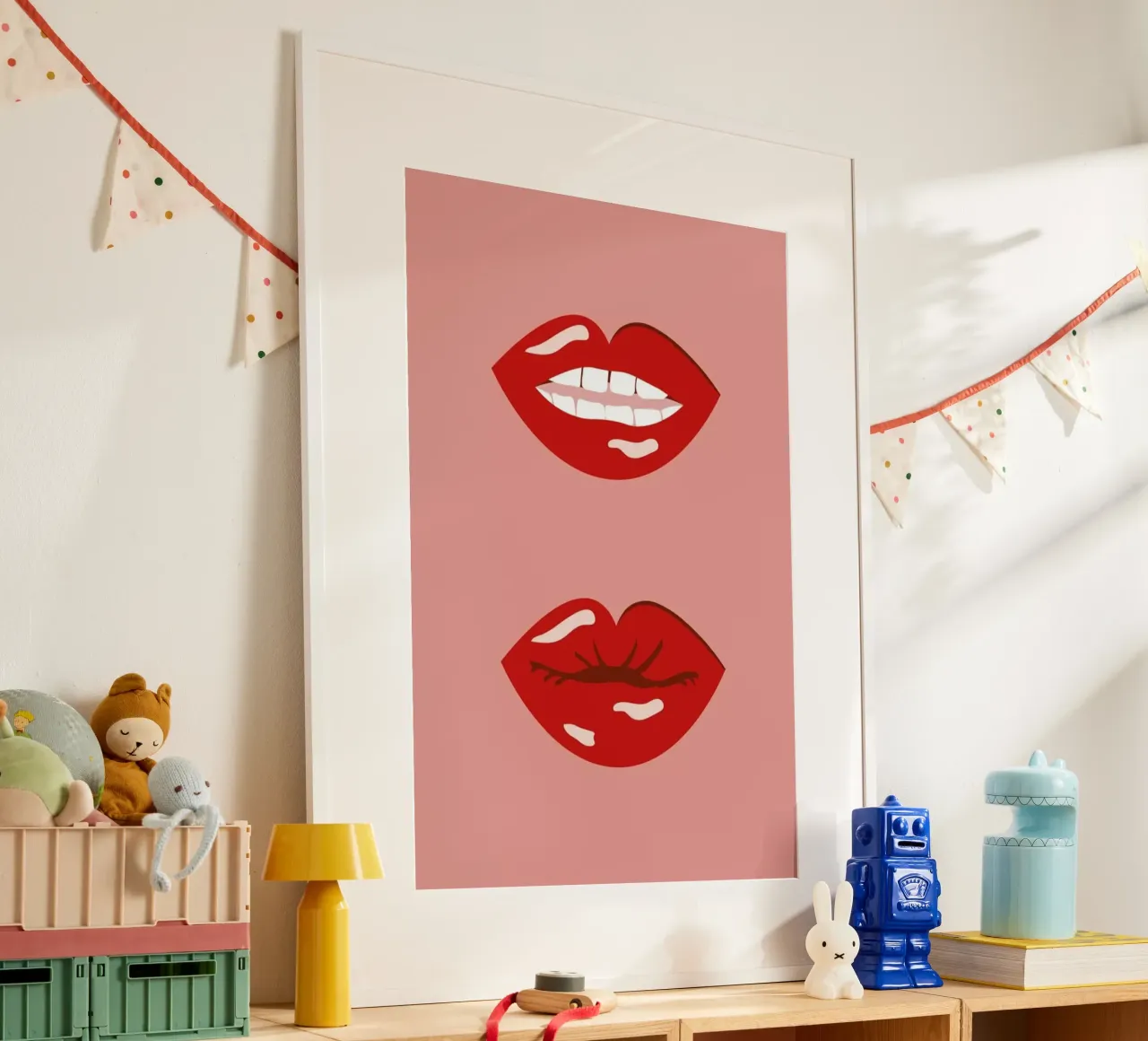 Lips poster da daylight design studio