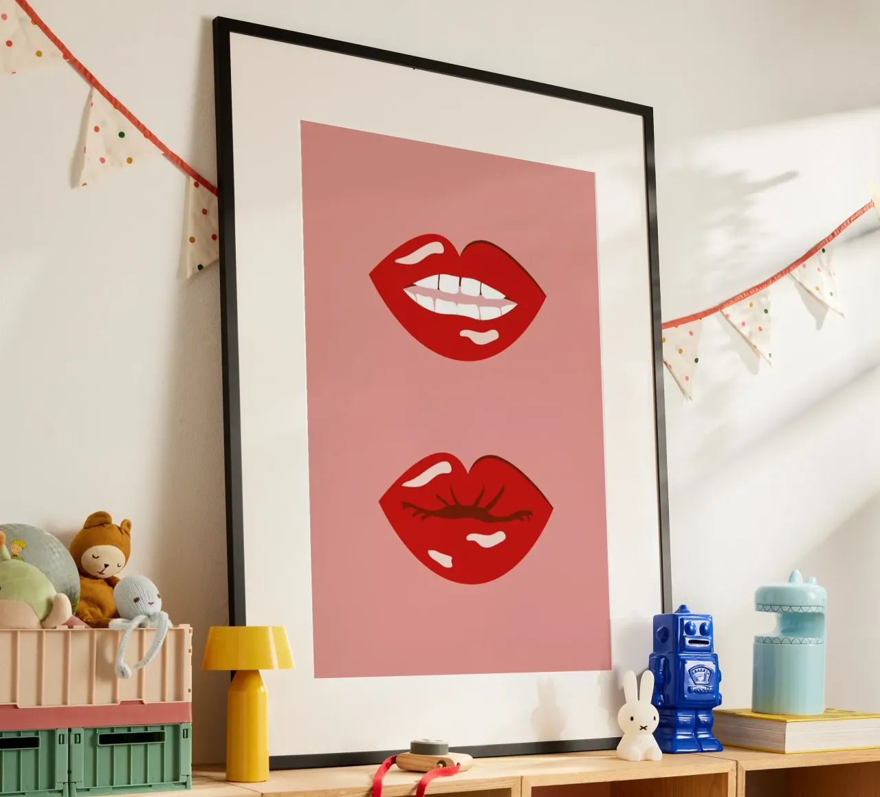 Lips poster da daylight design studio