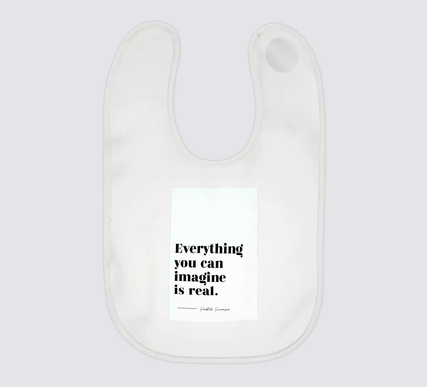 Everything is Real Babylätzchen von typed