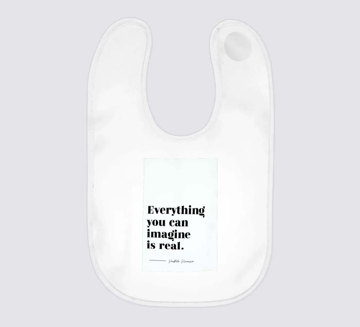 Everything is Real Babylätzchen von typed