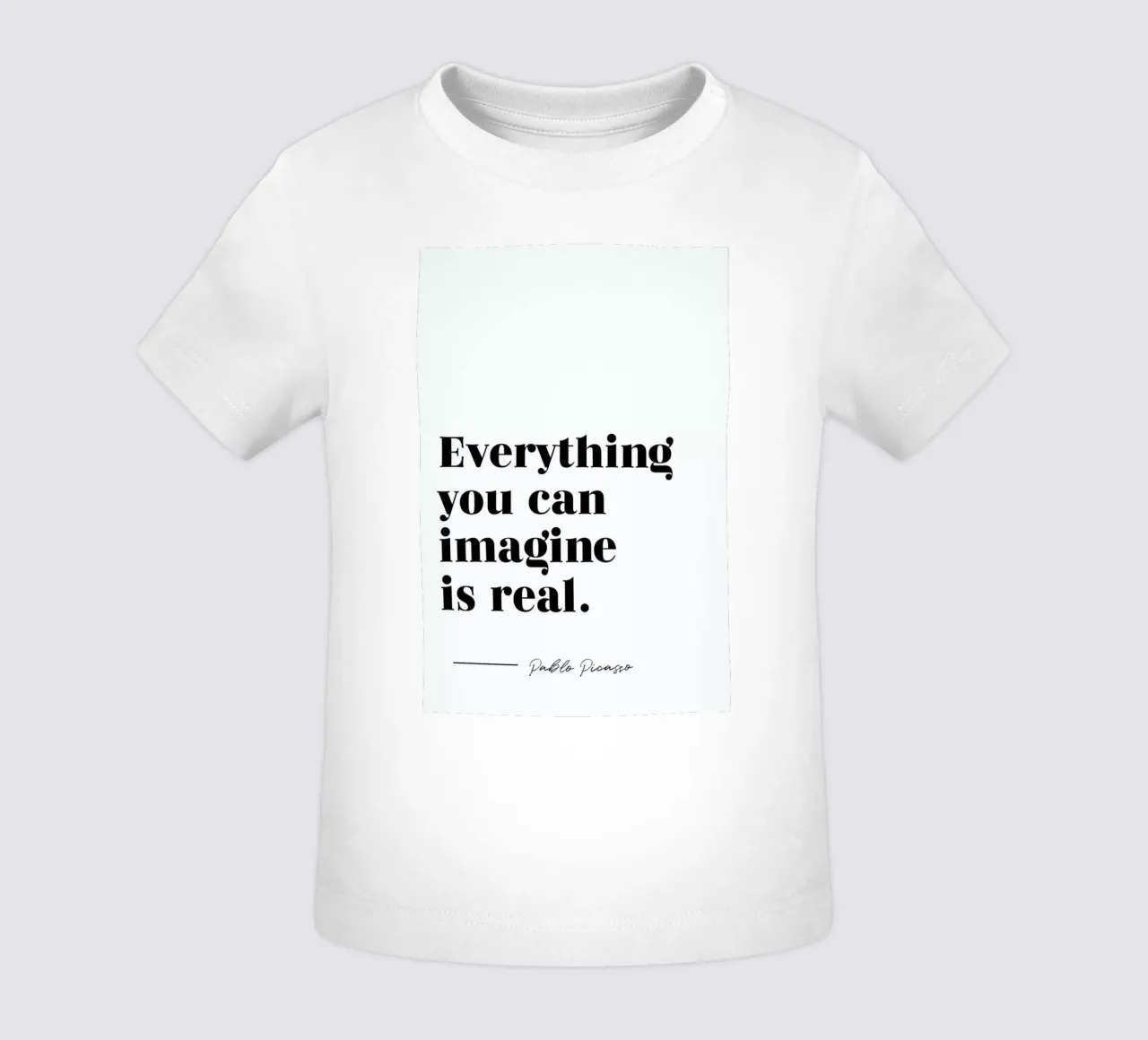 Everything is Real maglietta neonato da typed