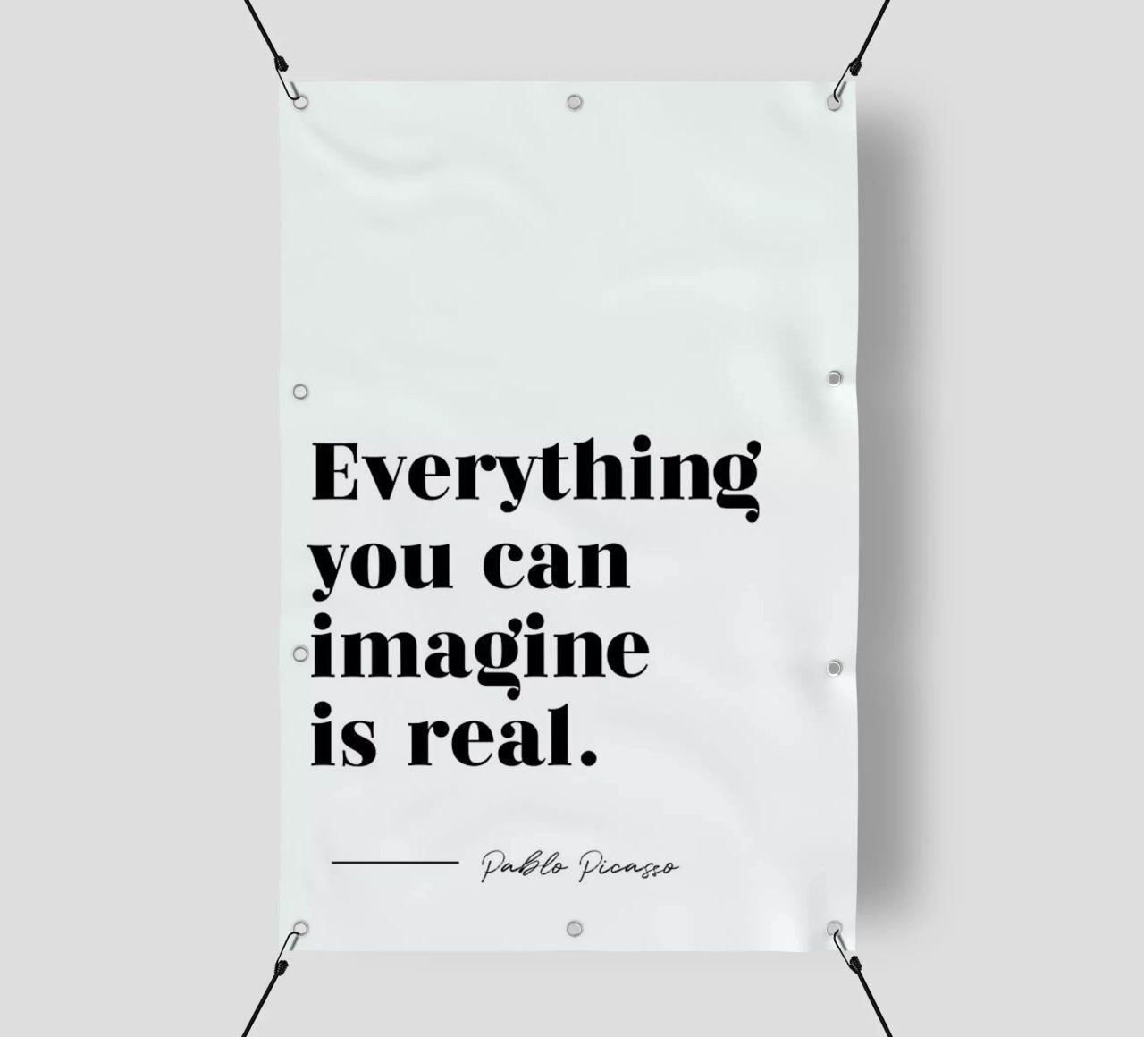 Everything is Real telo in pvc da typed