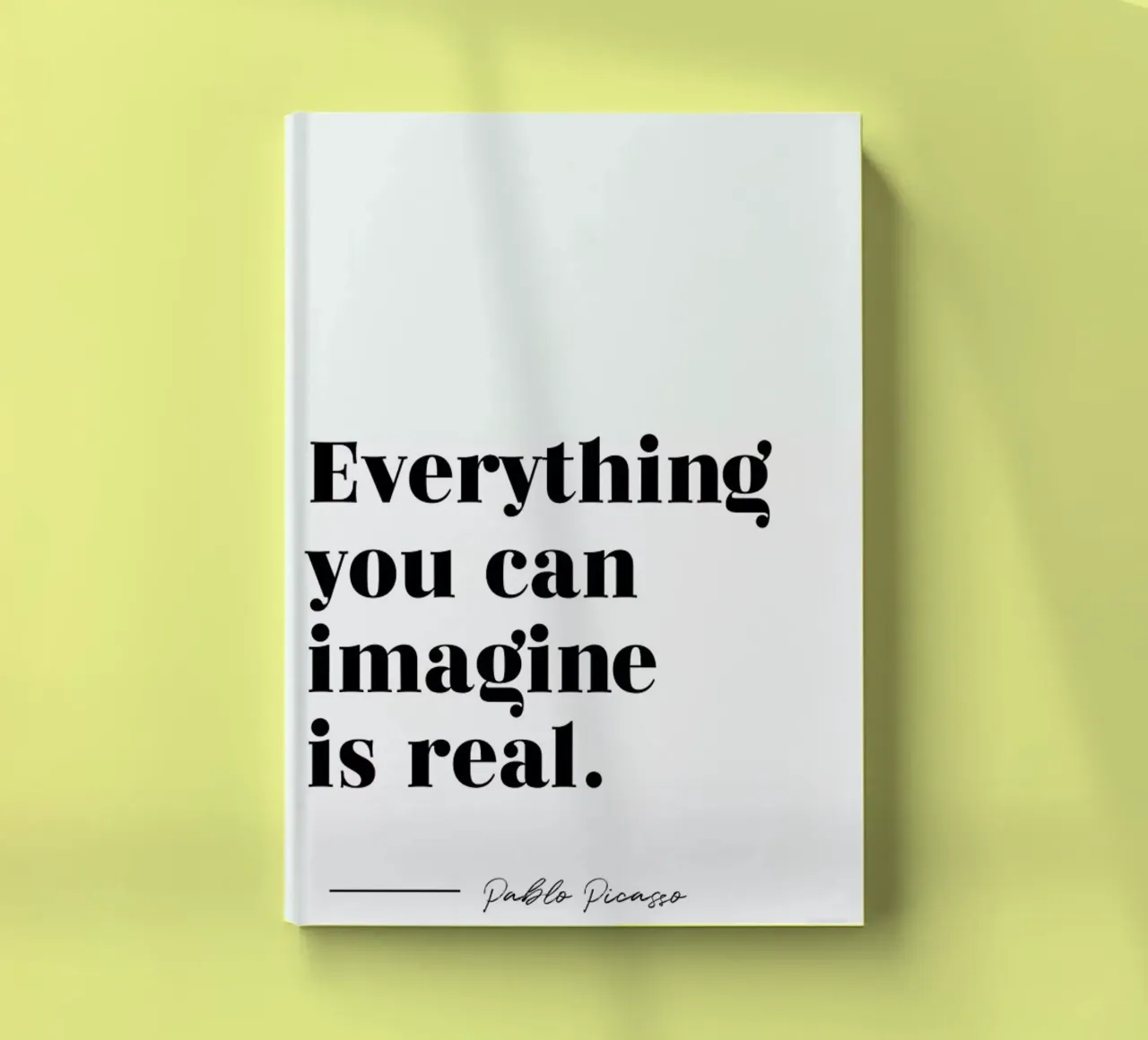 Everything is Real notebook by typed