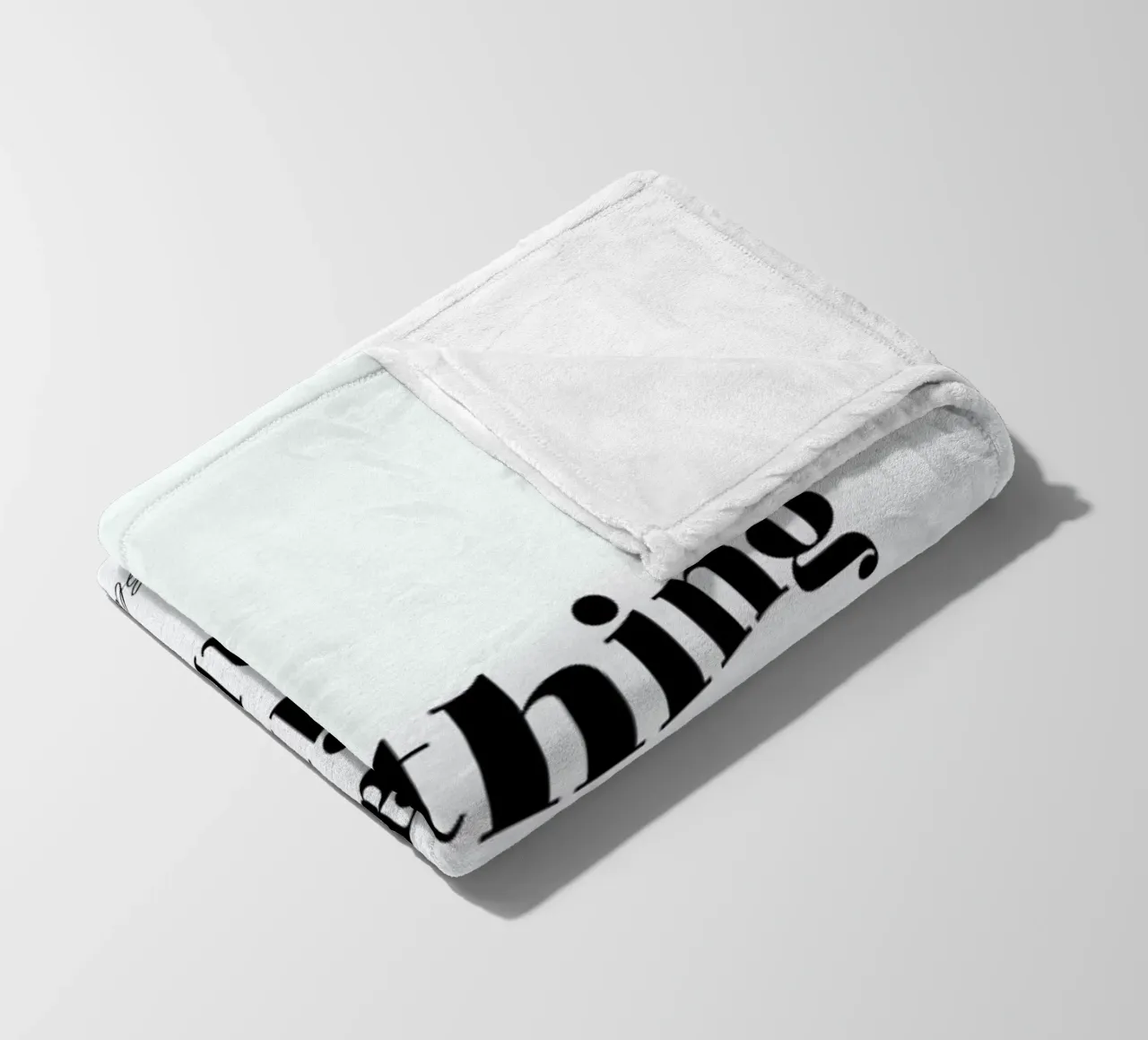 Everything is Real coperta in pile da typed