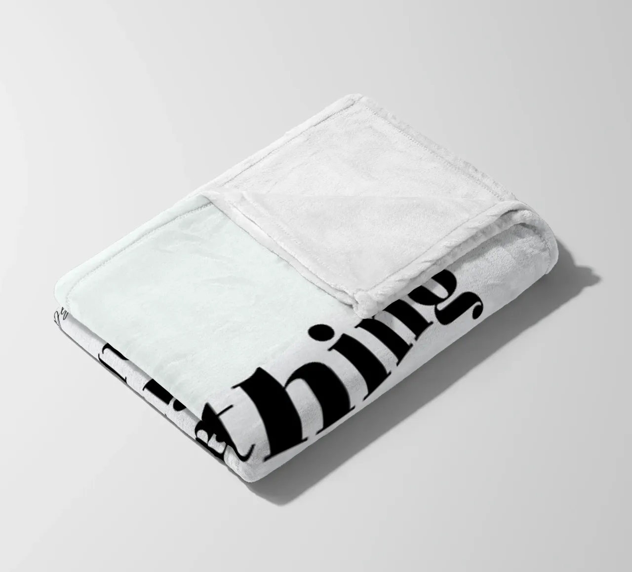 Everything is Real coperta in pile da typed