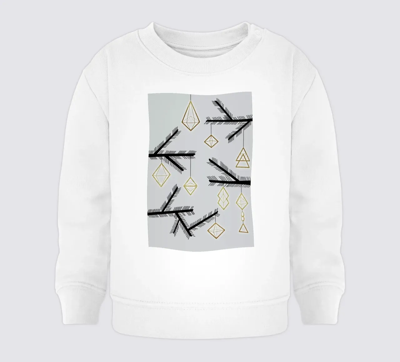 Abstract 3 baby sweatshirt by Sabrina Ziegenhorn