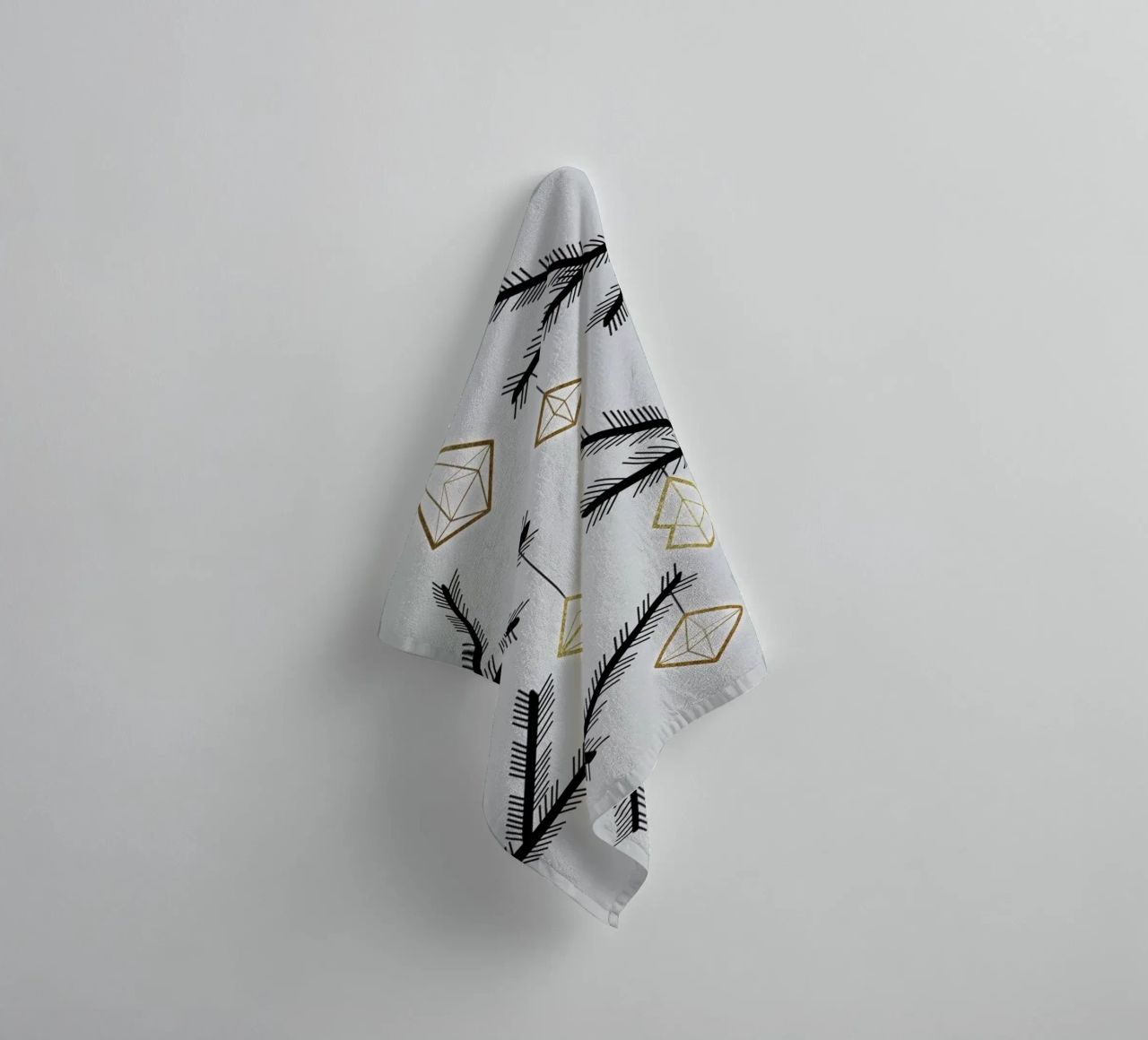 Abstract 3 towel by Sabrina Ziegenhorn