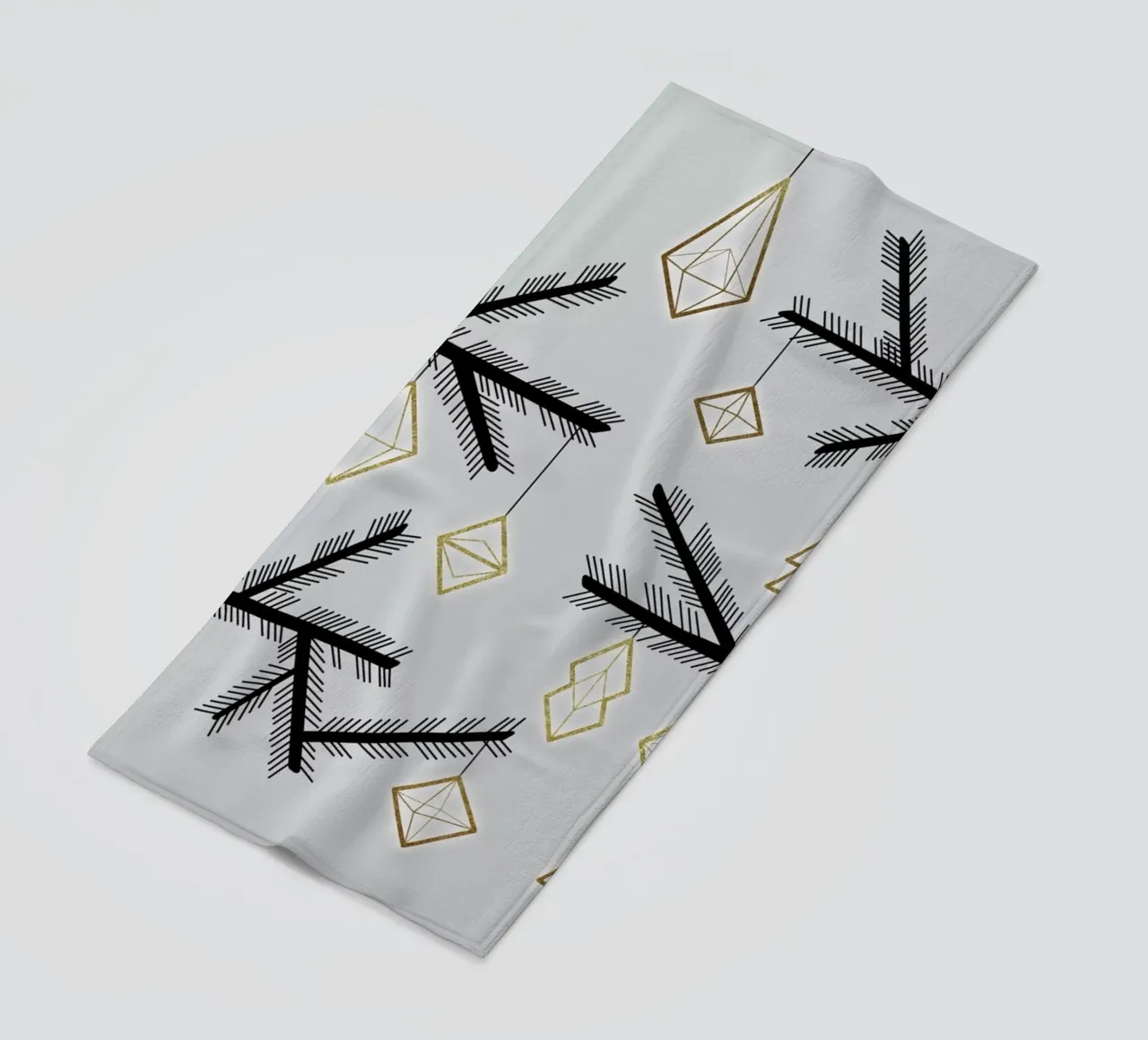 Abstract 3 beach towel by Sabrina Ziegenhorn
