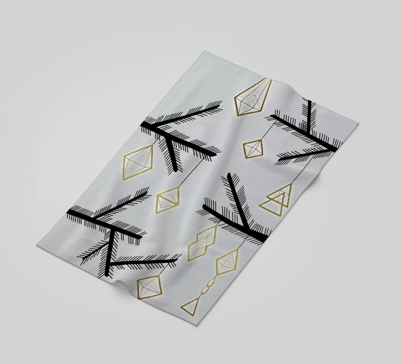 Abstract 3 beach towel by Sabrina Ziegenhorn