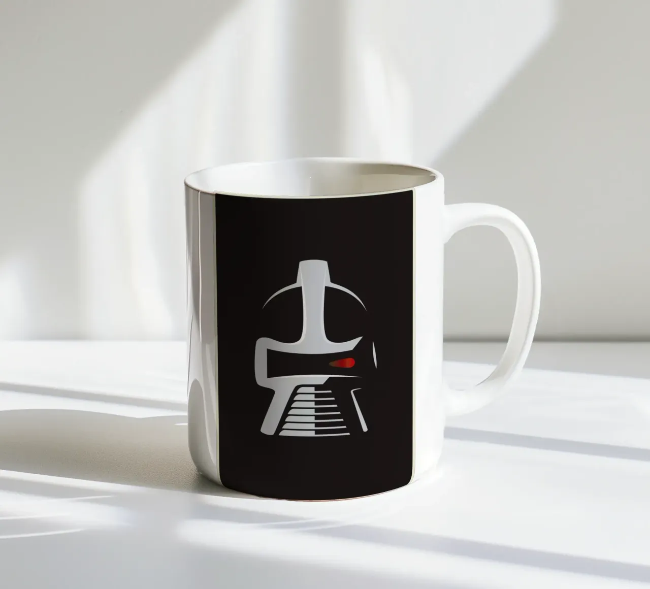 Cylon tazza in ceramica da Bruno Morphet