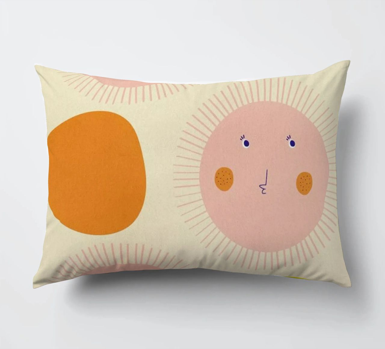 Strawberry Sunshine cuscino da Little Flourishes