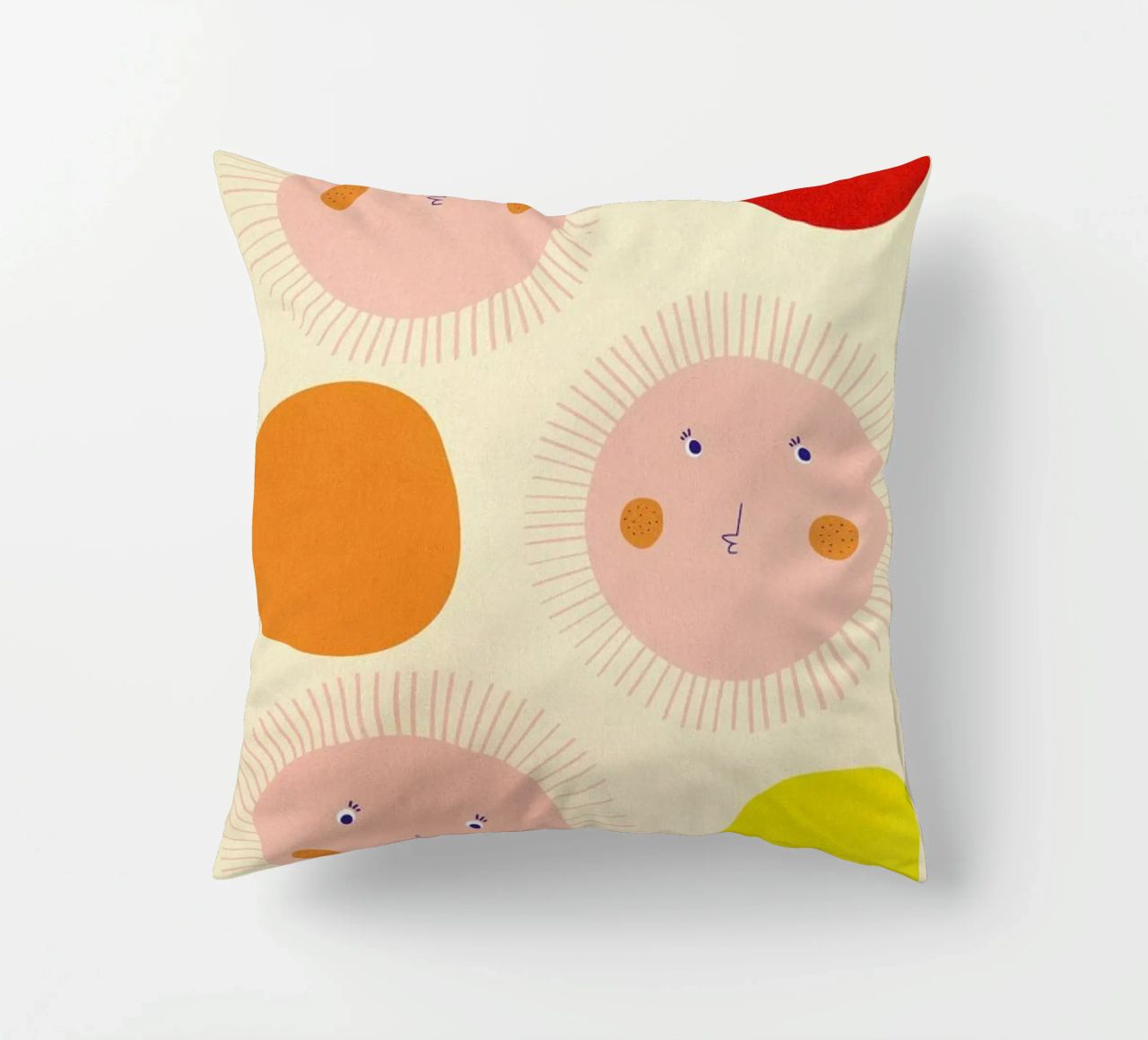 Strawberry Sunshine cuscino da Little Flourishes