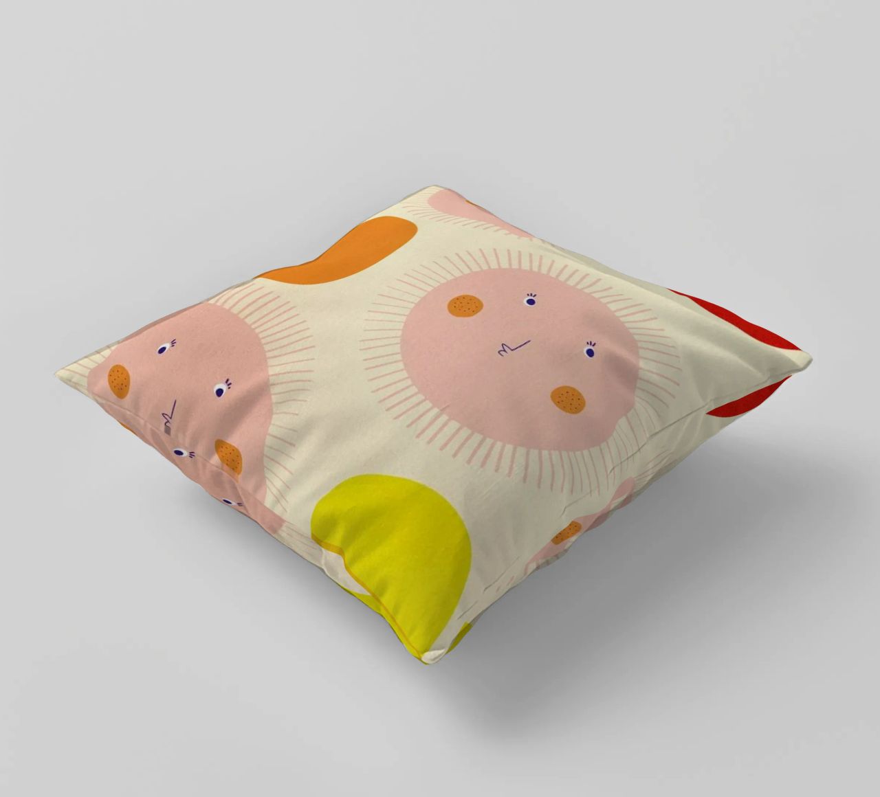 Strawberry Sunshine cuscino da Little Flourishes