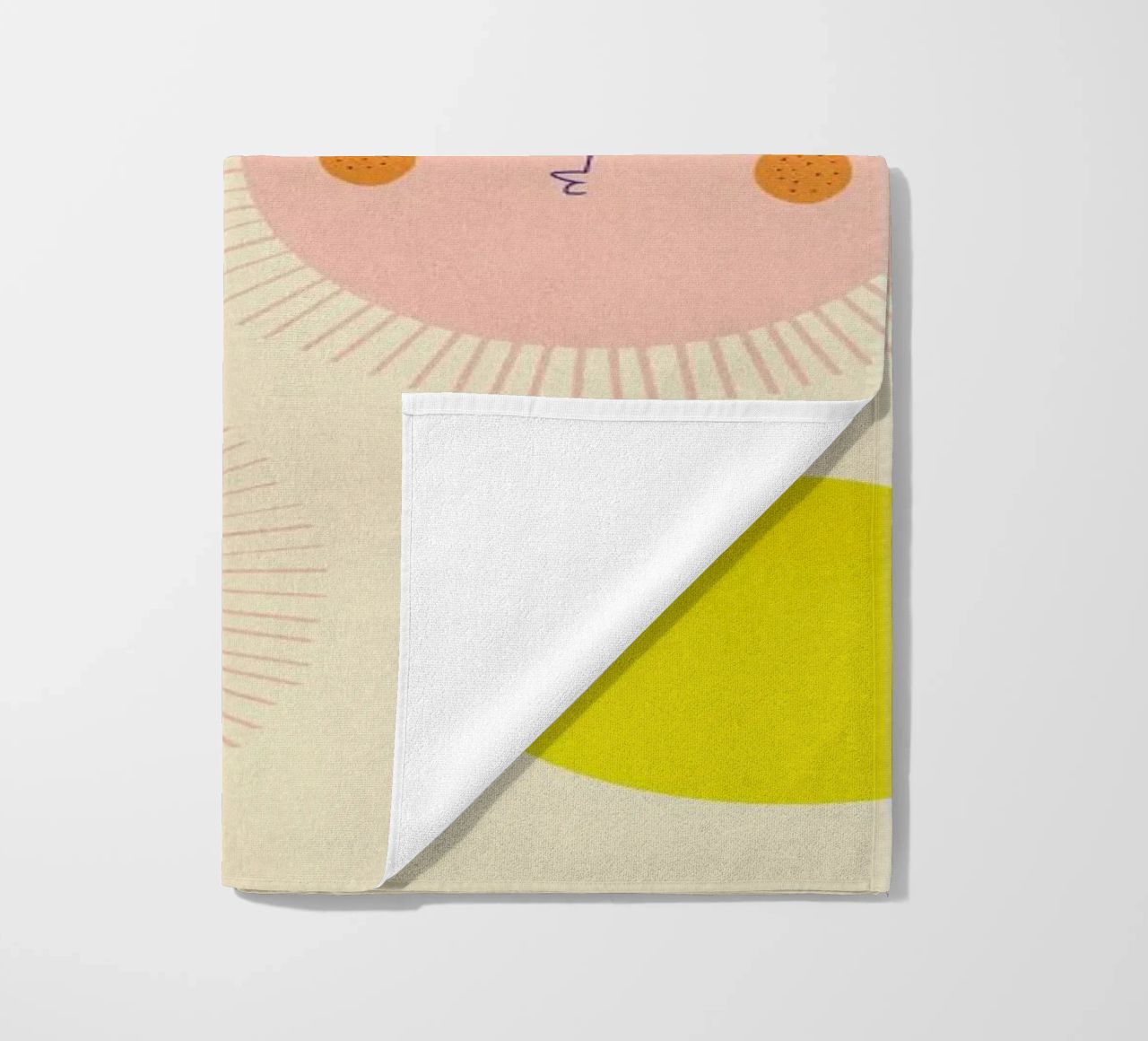 Strawberry Sunshine serviette de plage de Little Flourishes