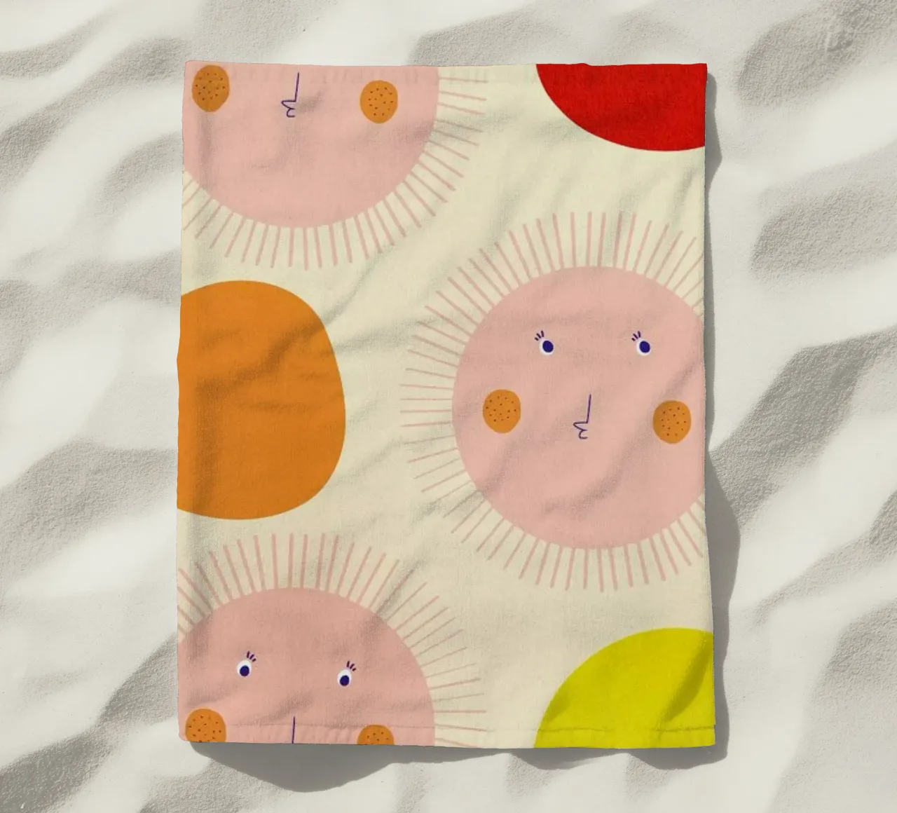 Strawberry Sunshine telo mare da Little Flourishes