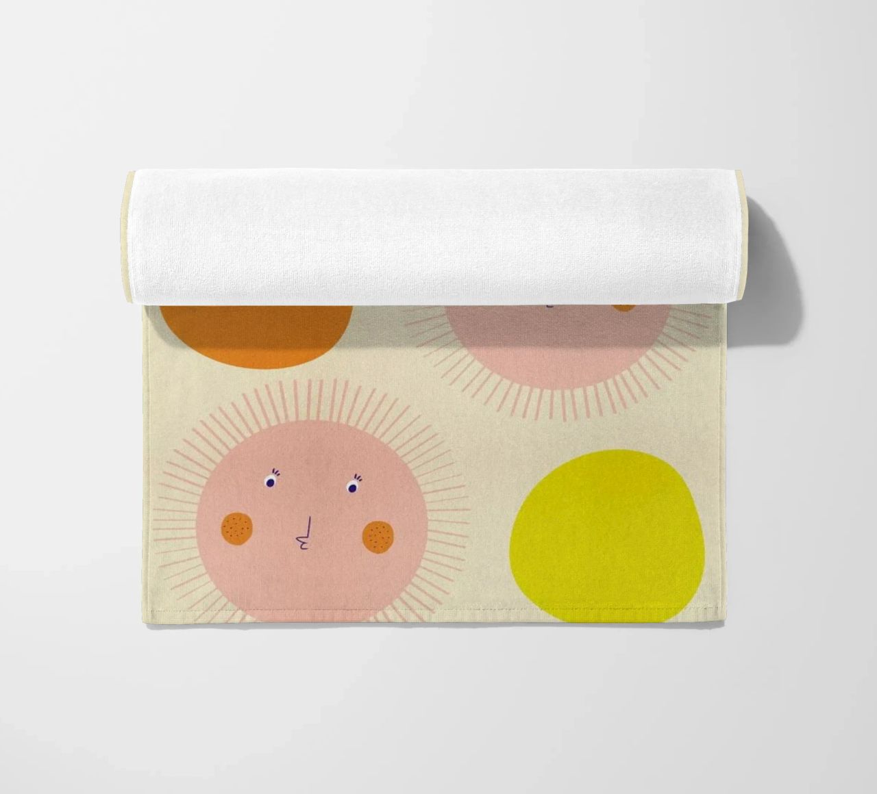 Strawberry Sunshine serviette de plage de Little Flourishes