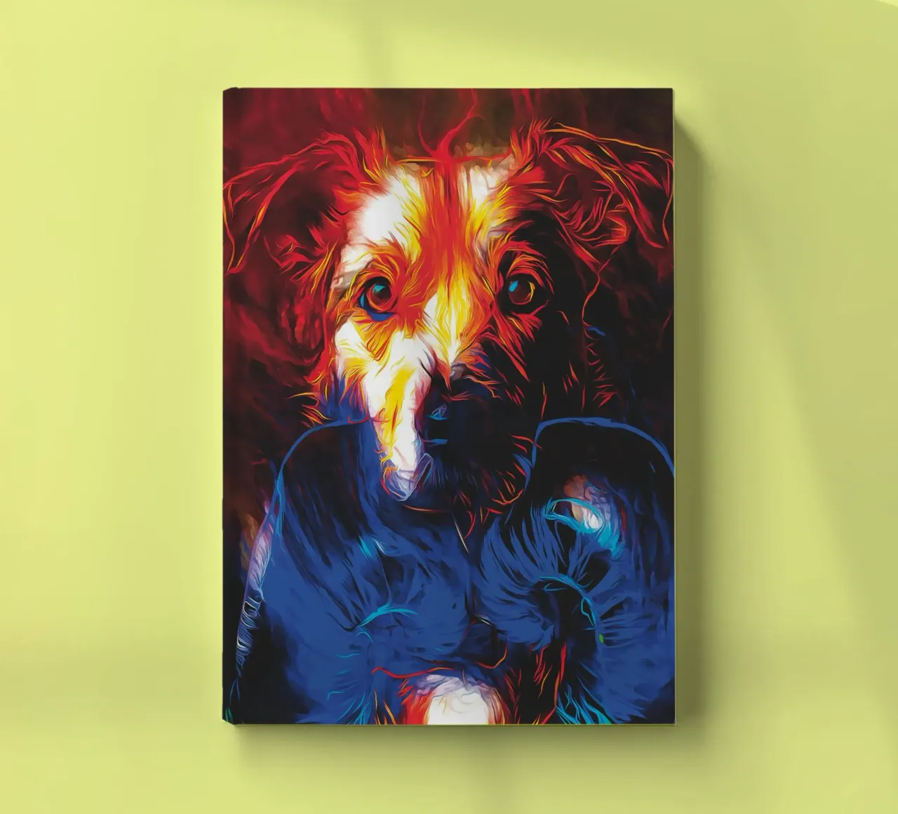 the boxing dog notebook by Fred-Graph