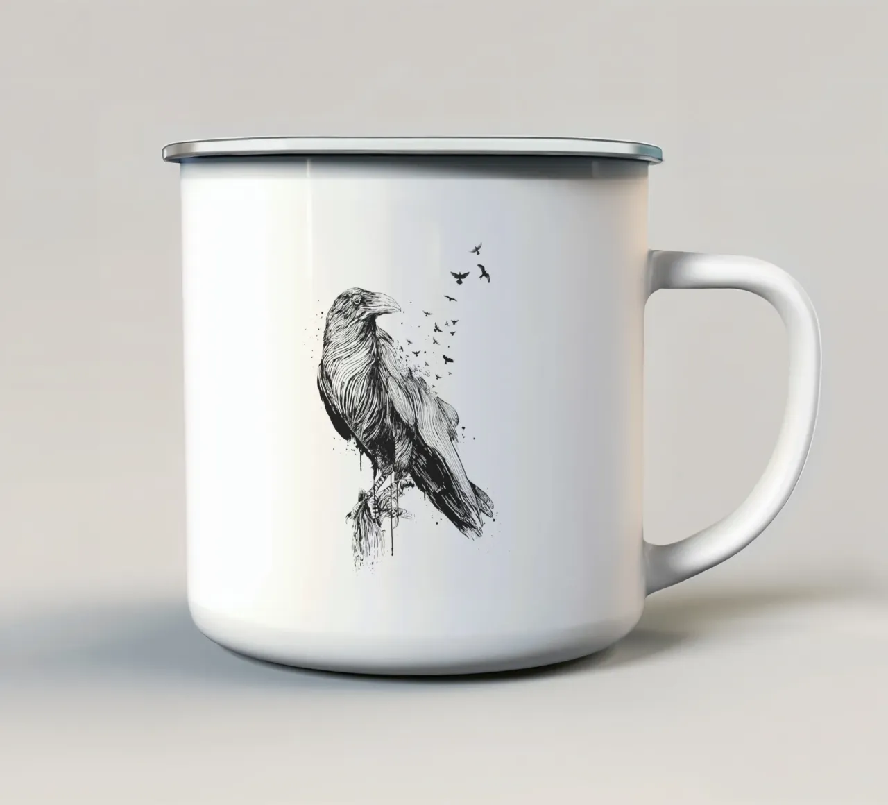 Born to Be Free tazza in smalto da Balazs Solti