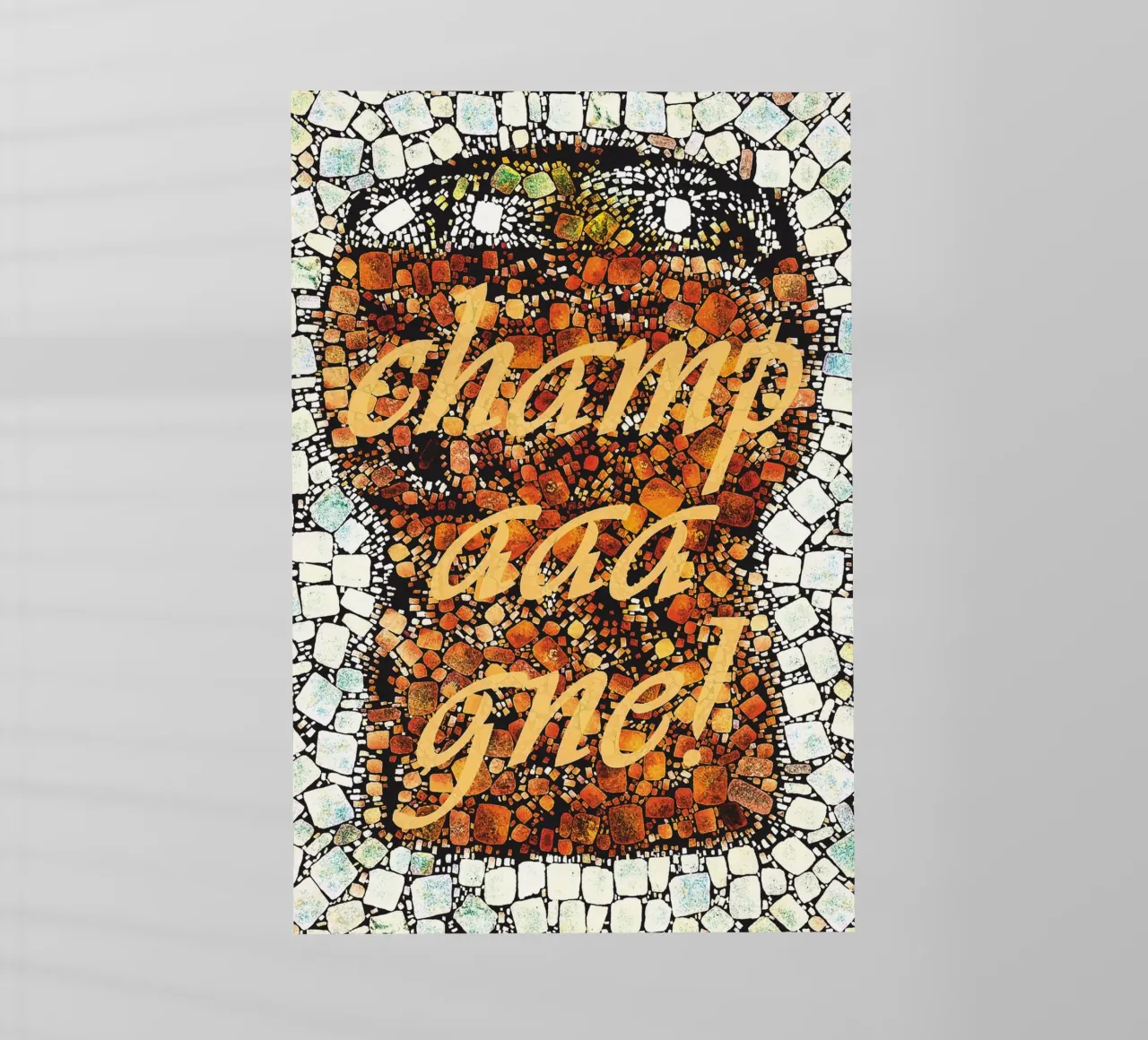 tappo di champagne - mosaico pellicola backlit da Fred-Graph
