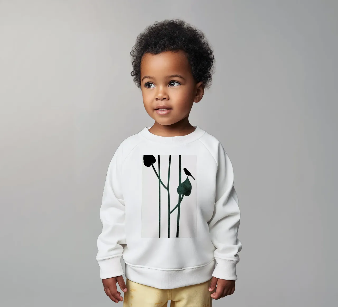 The Bird felpa neonato da Kubistika