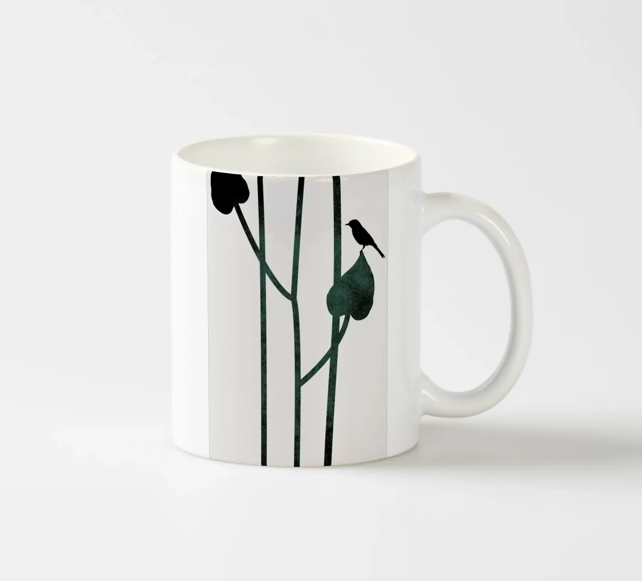 The Bird tazza in ceramica da Kubistika