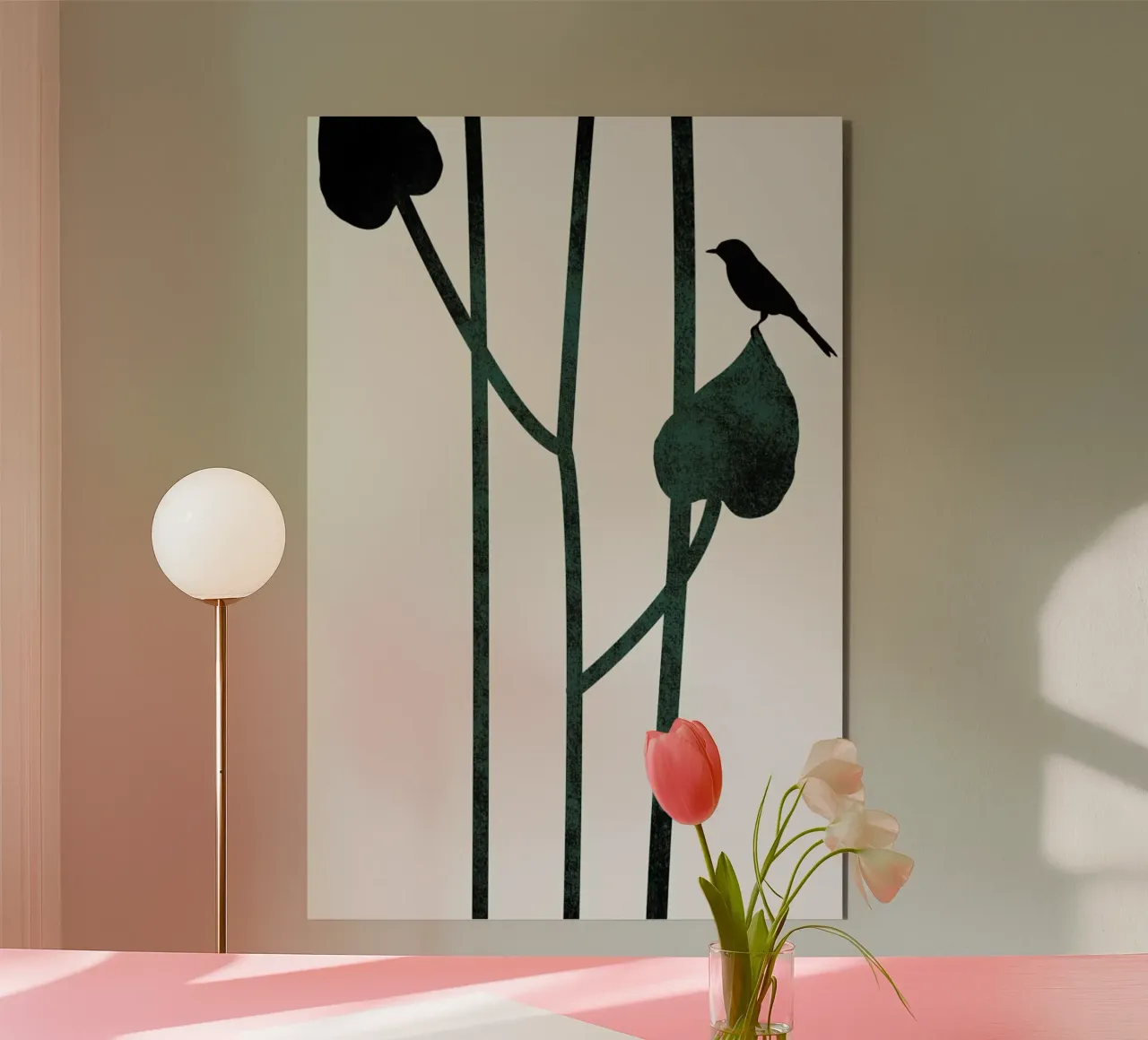 The Bird alluminio dibond da Kubistika