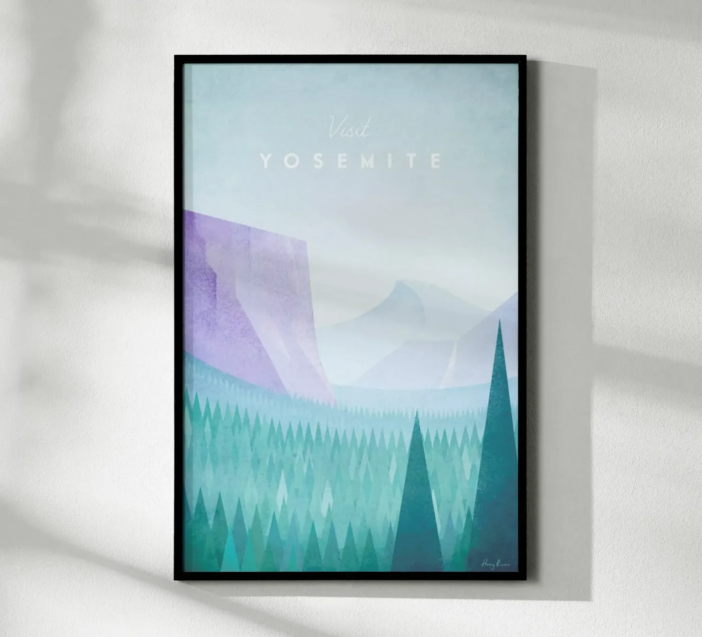 Yosemite poster de Henry Rivers