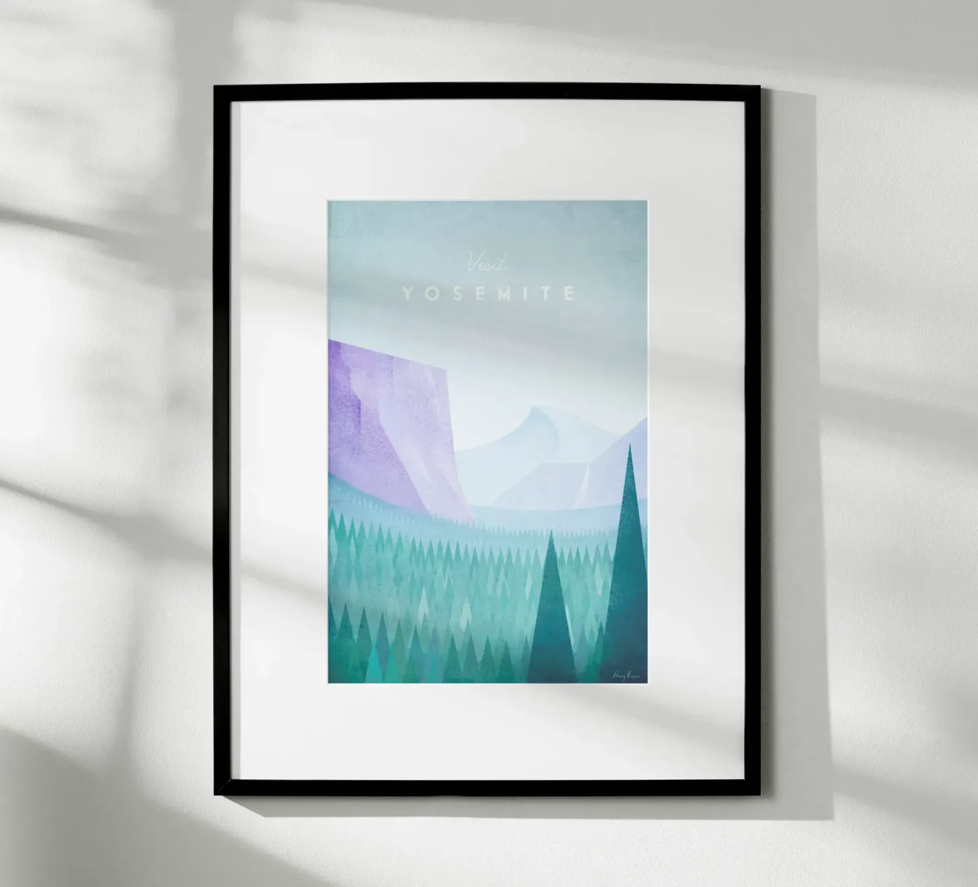 Yosemite poster de Henry Rivers