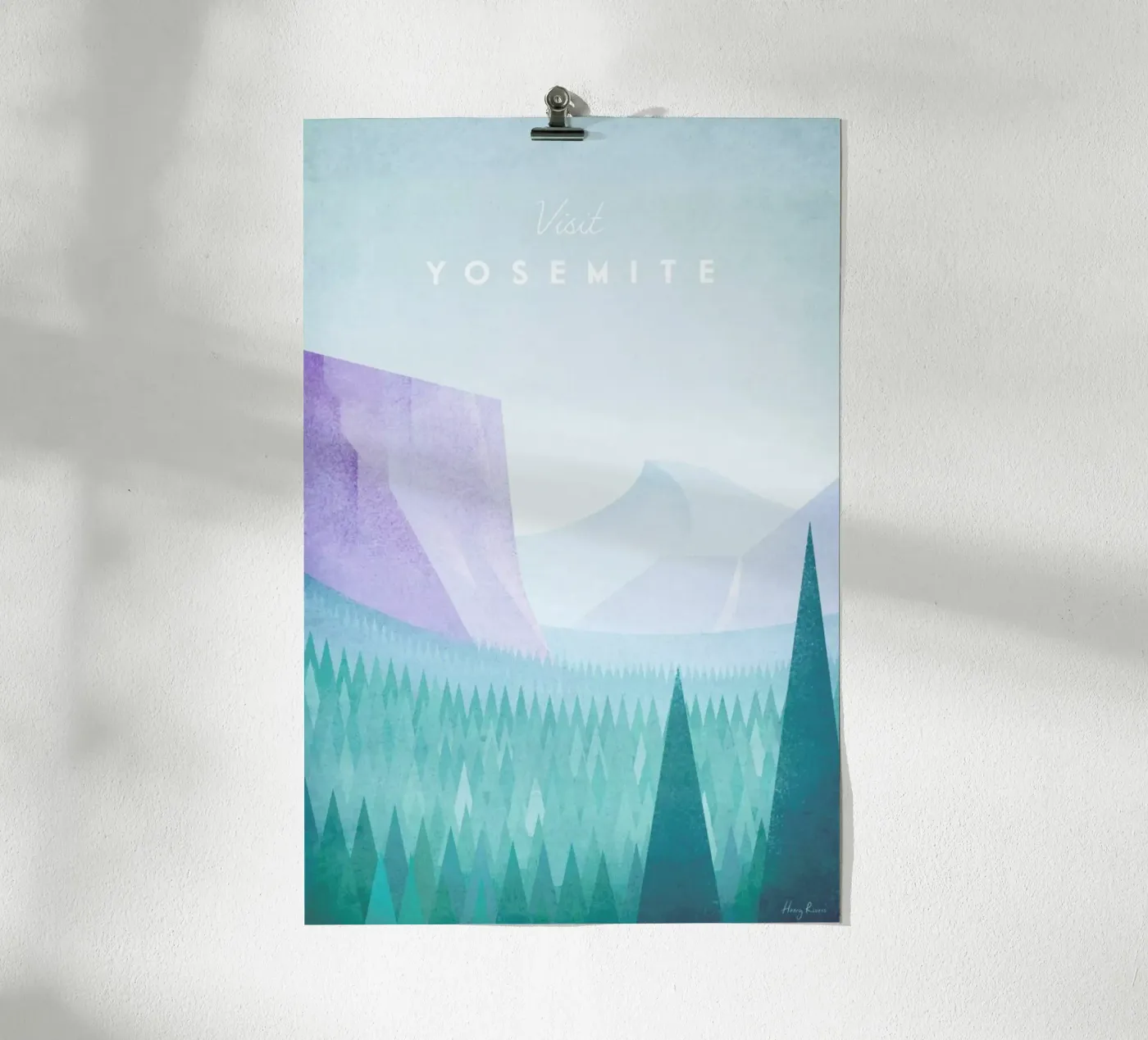 Yosemite poster de Henry Rivers