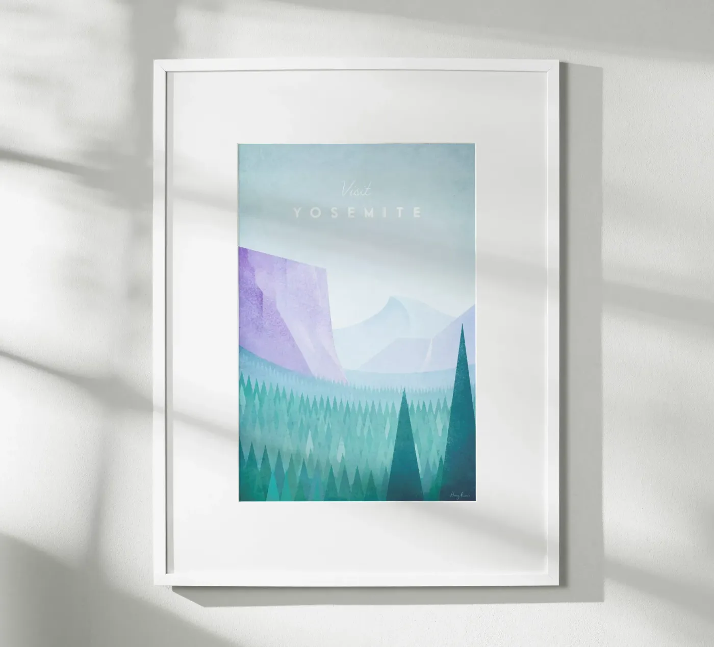 Yosemite poster de Henry Rivers