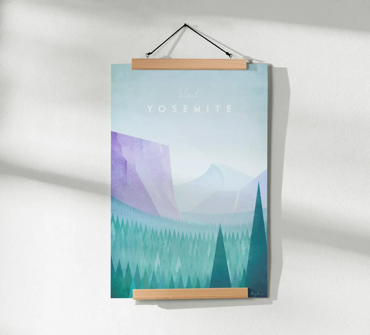 Yosemite poster da Henry Rivers
