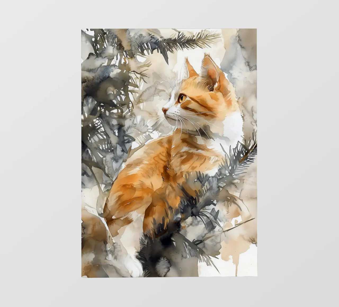 Cats love the Christmas tree 5 photo wallpaper by Justyna Jaszke JBJart
