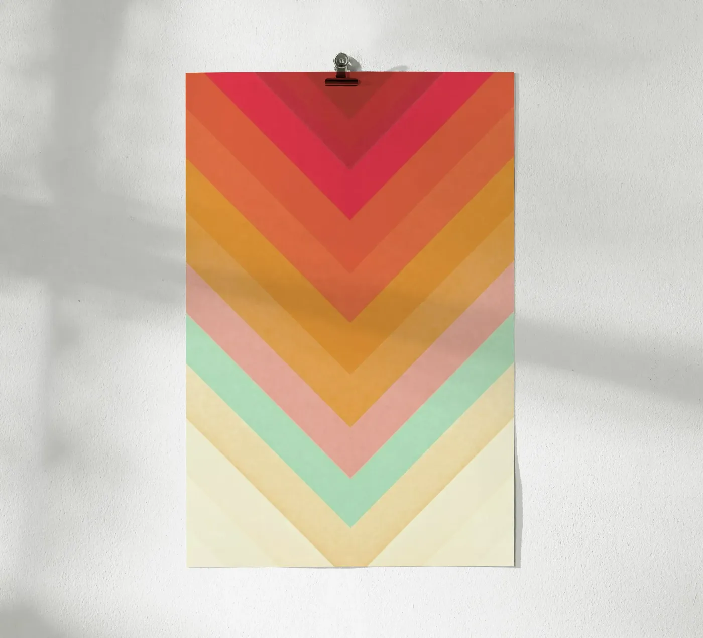 Magic Chevrons Poster von Florent Bodart