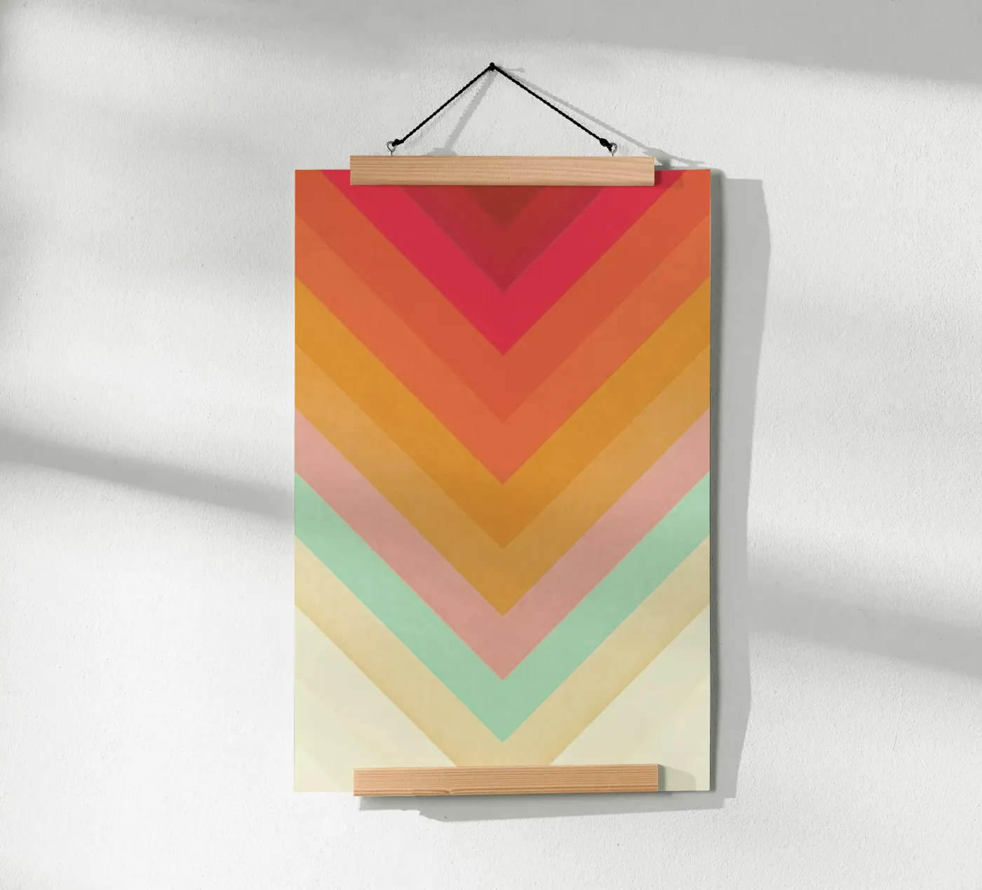 Magic Chevrons Poster von Florent Bodart