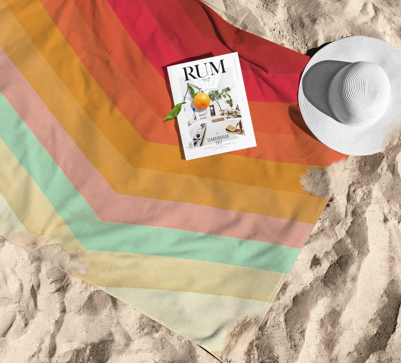 Magic Chevrons telo mare da Florent Bodart