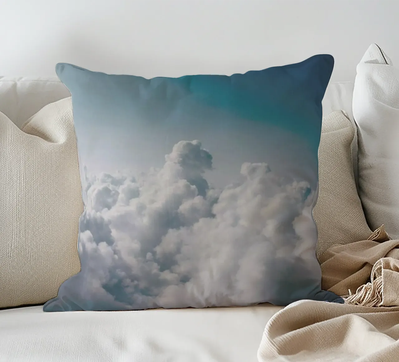 Clouds I cuscino da Sebastian Hilgetag