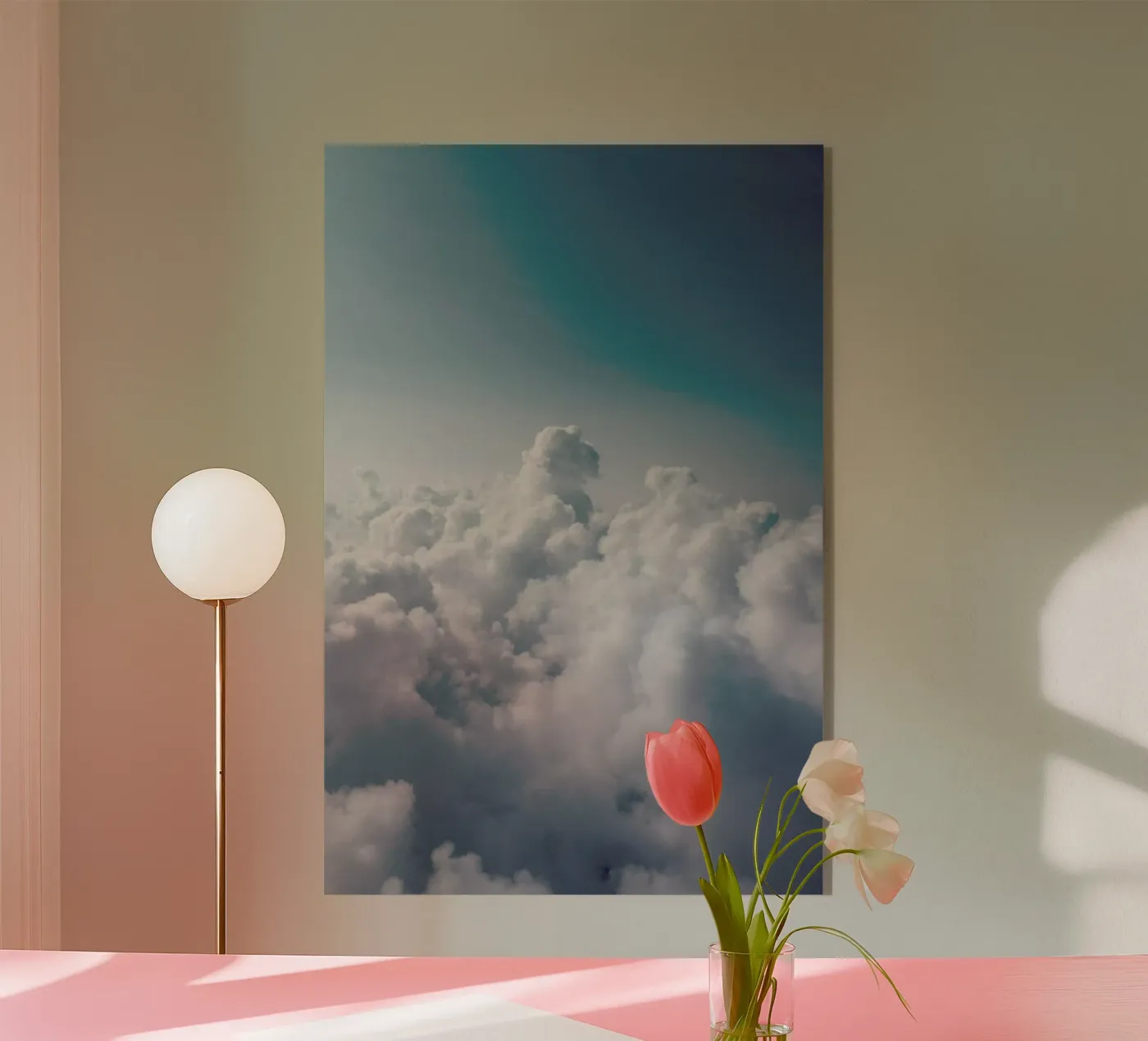Clouds I acrylic glass by Sebastian Hilgetag