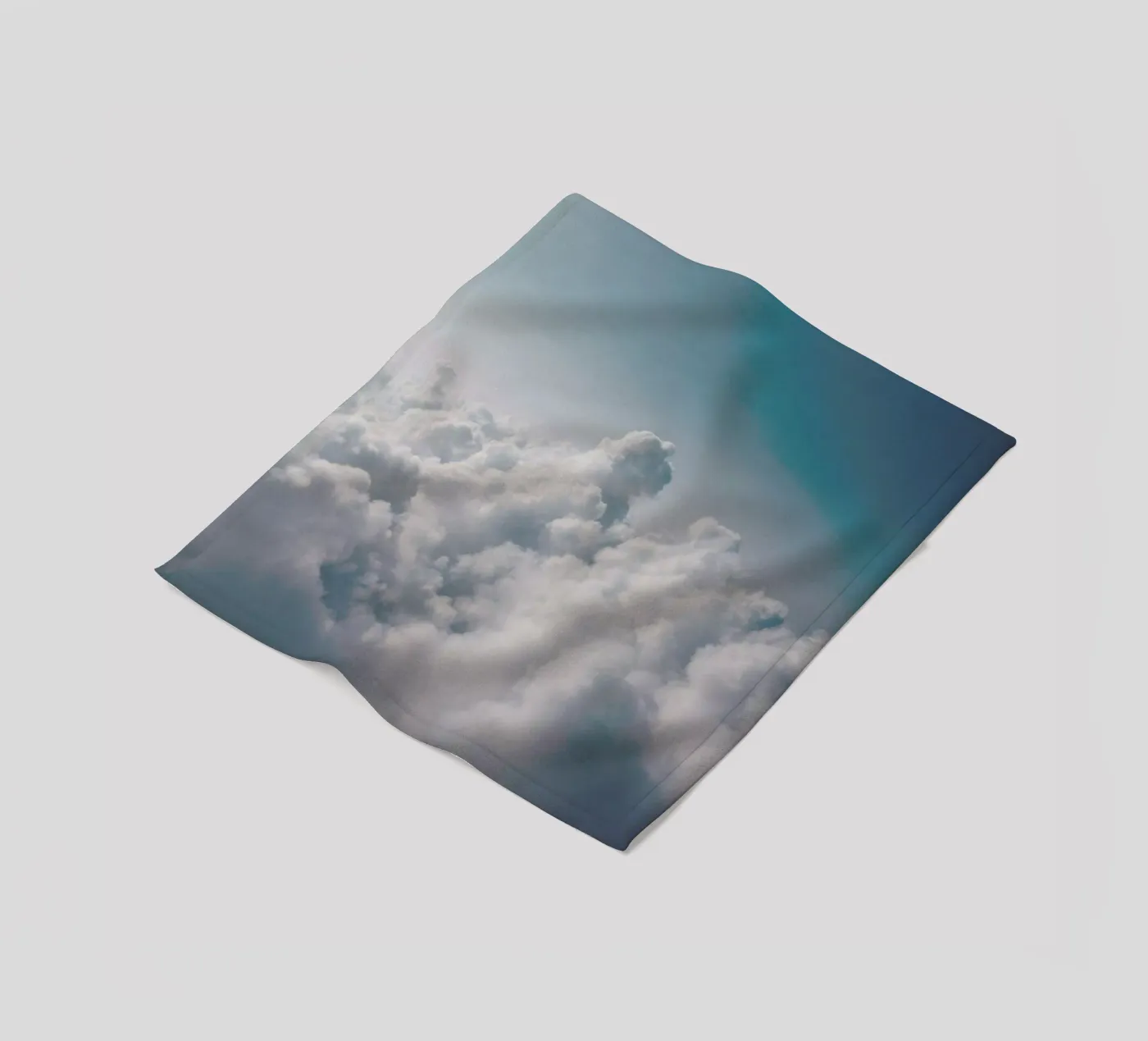 Clouds I fleecedeken van Sebastian Hilgetag