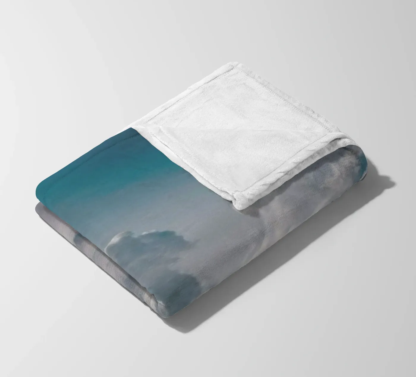 Clouds I fleecedeken van Sebastian Hilgetag