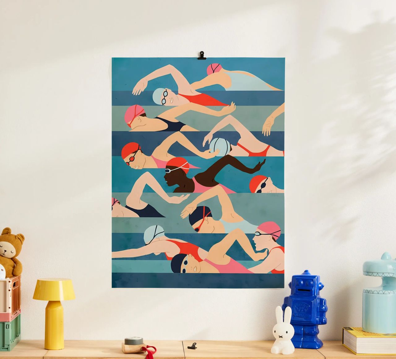 Schwimmen Poster von Jacari