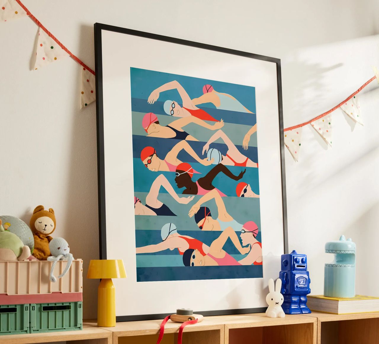 Schwimmen Poster von Jacari